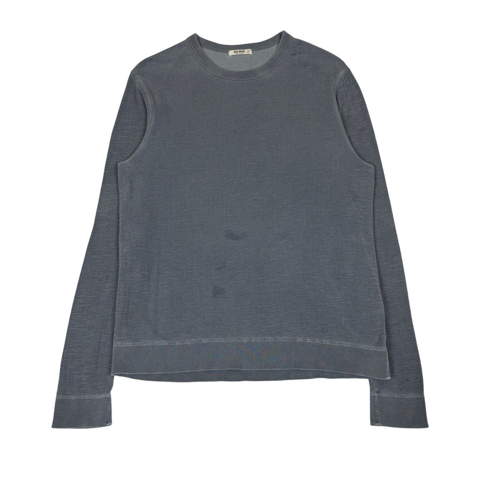 Buck Mason Buck Mason Cotton Crewneck Sweatshirt Men's Small Grunge Size US S / EU 44-46 / 1 - 1 Thumbnail