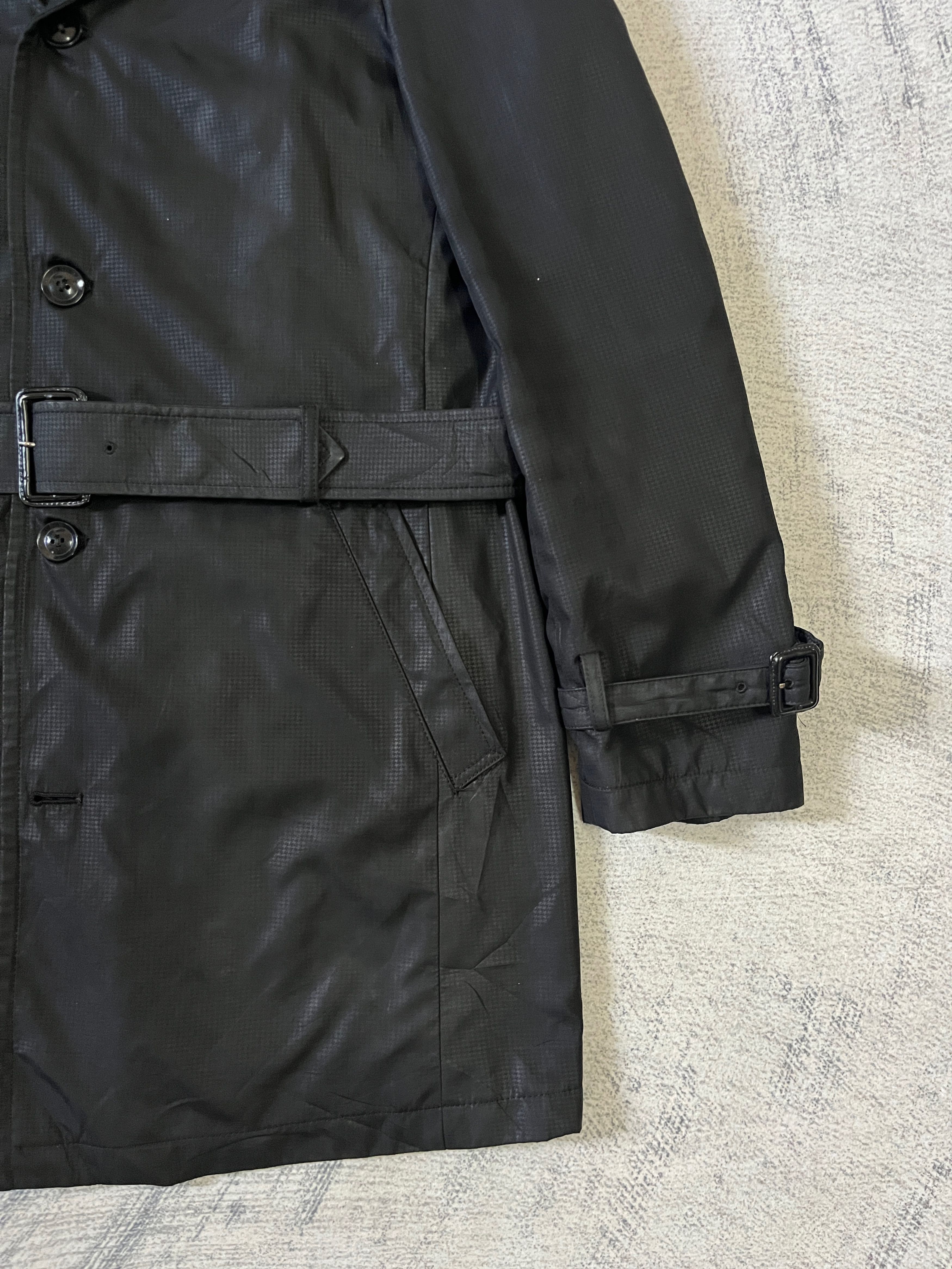 Tete Homme Tete Due by Kazutaka Katoh Waxed Trench Coat Size US L / EU 52-54 / 3 - 6 Thumbnail