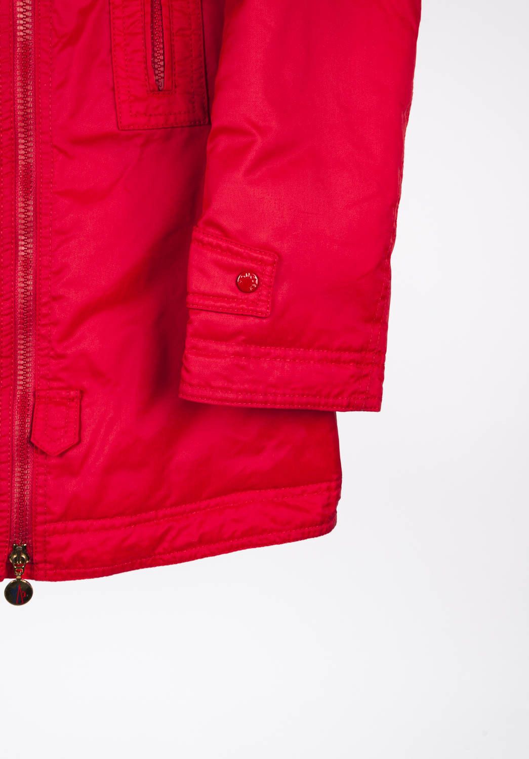 Moncler Moncler Cinema Red Parka Hooded Jacket Size 1 / S H4987 Size S / US 4 / IT 40 - 5 Thumbnail