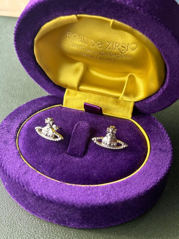 Vivienne Westwood Vivienne Westwood Silver Star Earrings 0089 Size ONE SIZE - 1 Thumbnail