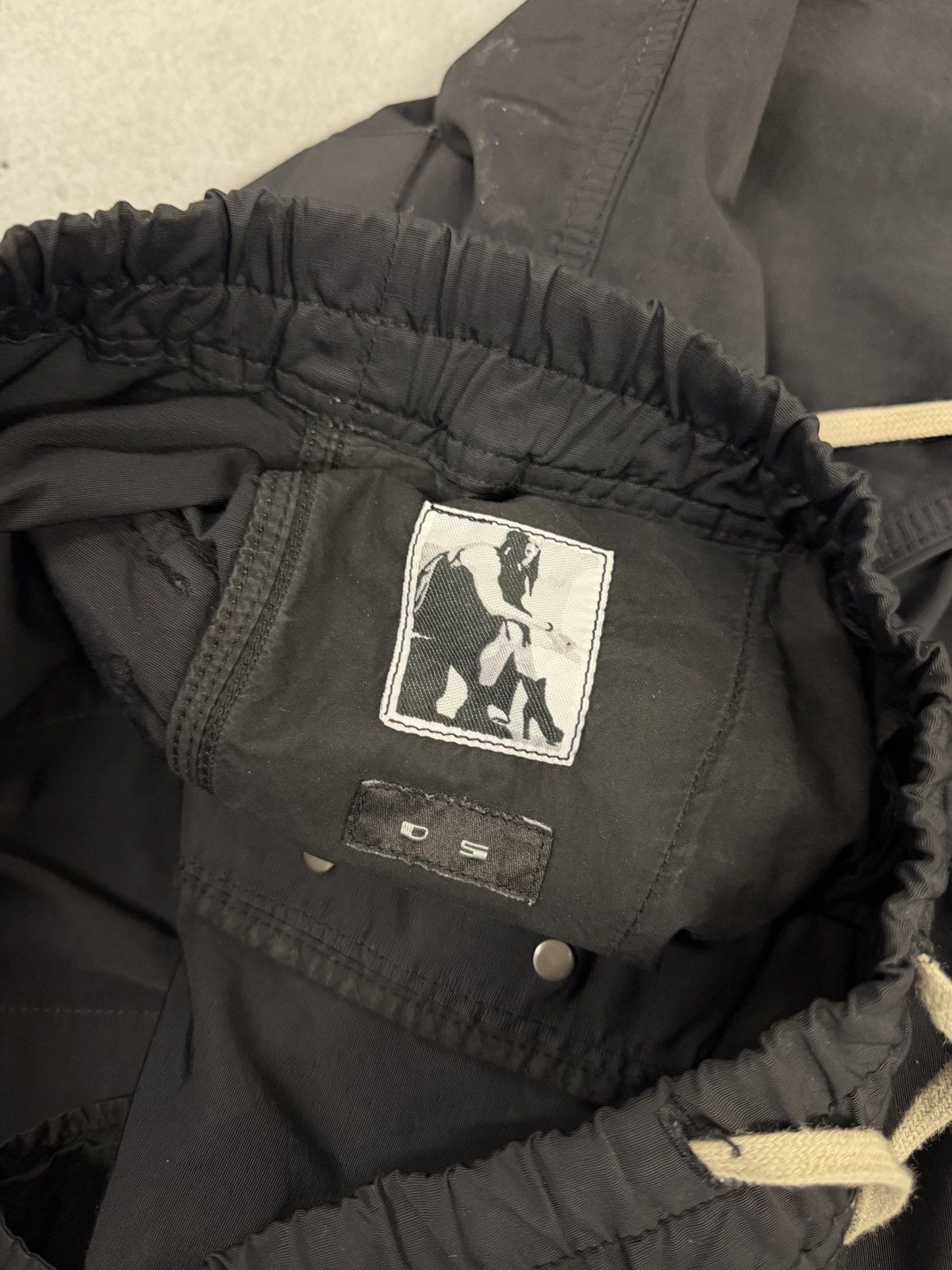Rick Owens Drkshdw Rick Owens Drkshdw Drawstring Avant Garde Pants Size US 32 / EU 48 - 5 Thumbnail