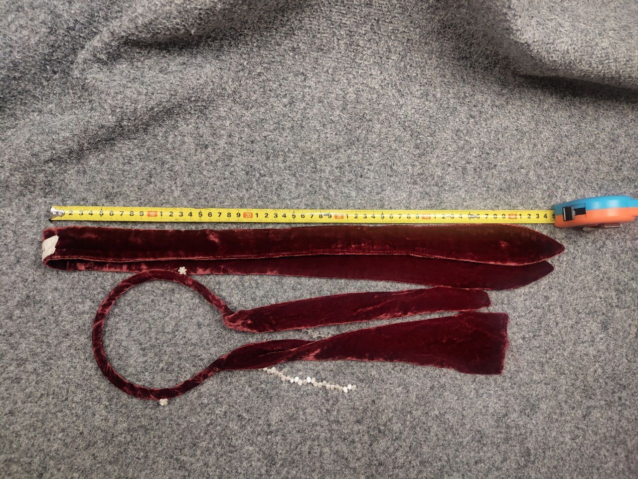 Japanese Brand Peng Tai Silk Hair band tie velvet Accessories Collection Size ONE SIZE - 18 Thumbnail