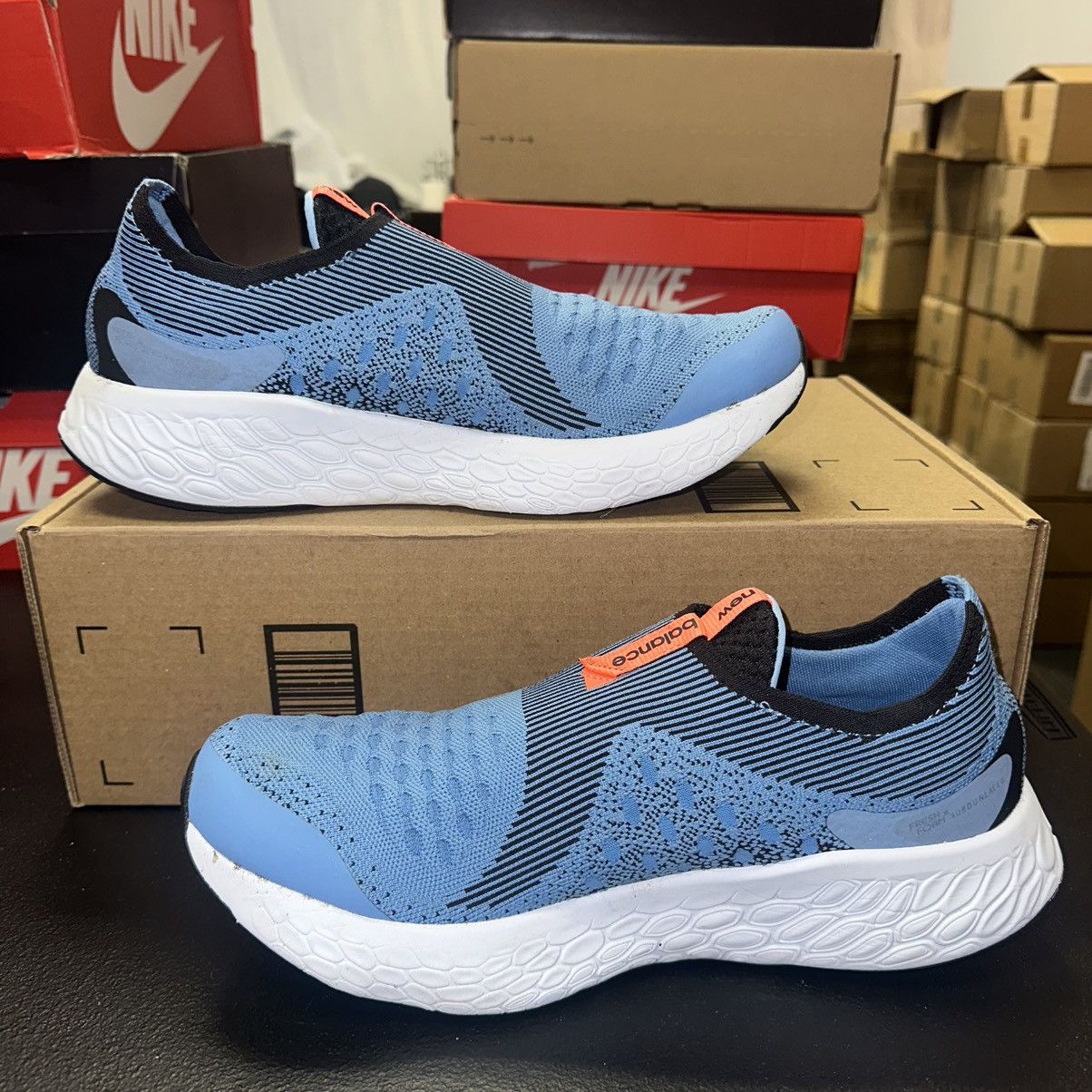 New Balance Size 11.5 - New Balance X 1080 Blue Unlaced M1080SCB Size US 11.5 / EU 44-45 - 2 Thumbnail