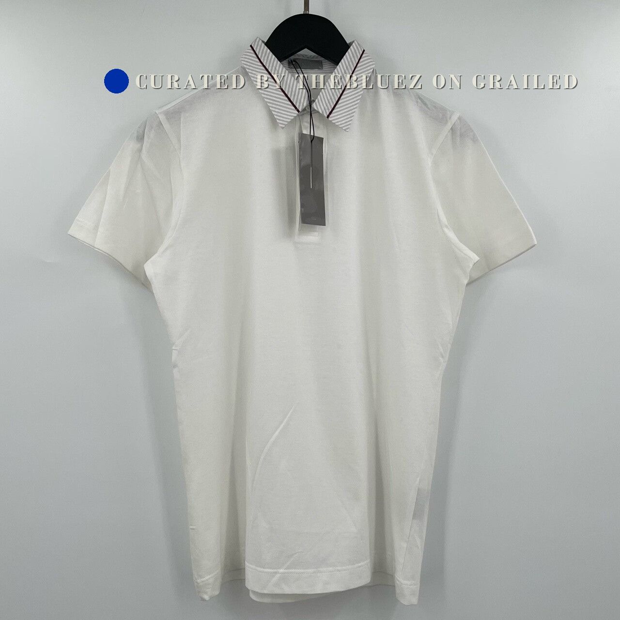 Dior × Hedi Slimane Dior Homme SS06 Blue & White Striped Union