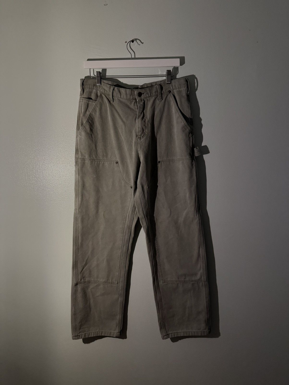 Carhartt Vintage 00s carhartt mint double knees Size US 34 / EU 50 - 1 Thumbnail