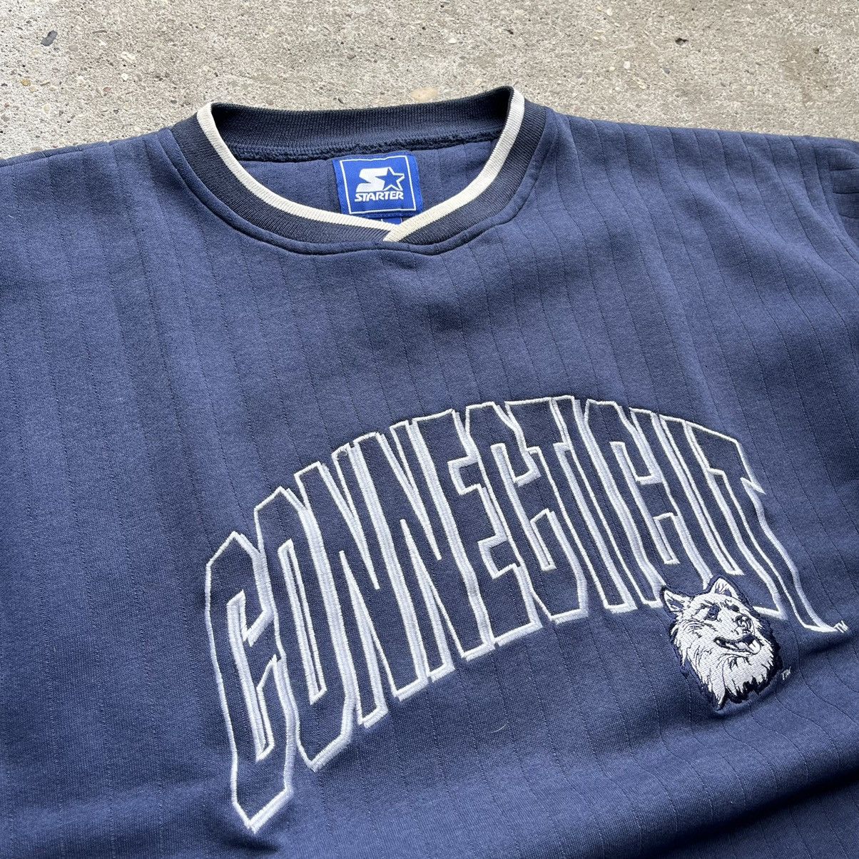 NCAA × Starter × Vintage Connecticut UCONN Huskies sweatshirt Vintage blue Size US L / EU 52-54 / 3 - 2 Thumbnail