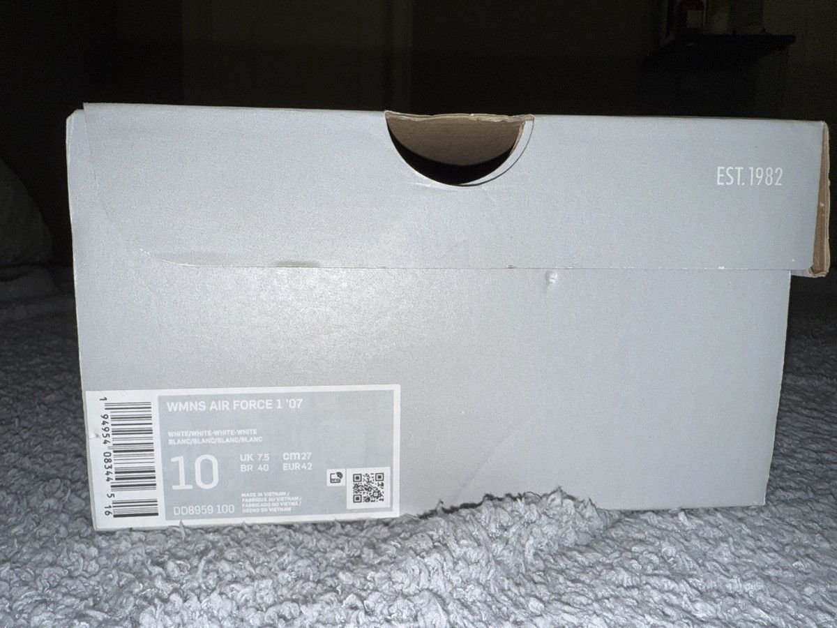 Travis Scott Nike Air Force 1 low ( Travis Scott Cactus Jack Utopia ) Size US 10 / IT 40 - 6 Thumbnail