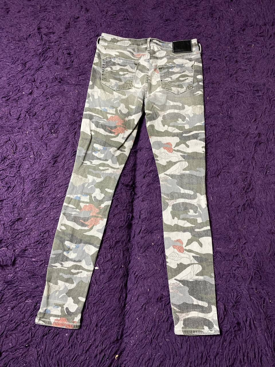 True Religion True Religion Halle Mid Rise Super Skinny Jeans Size 27 Size 27" / US 4 / IT 40 - 19 Thumbnail