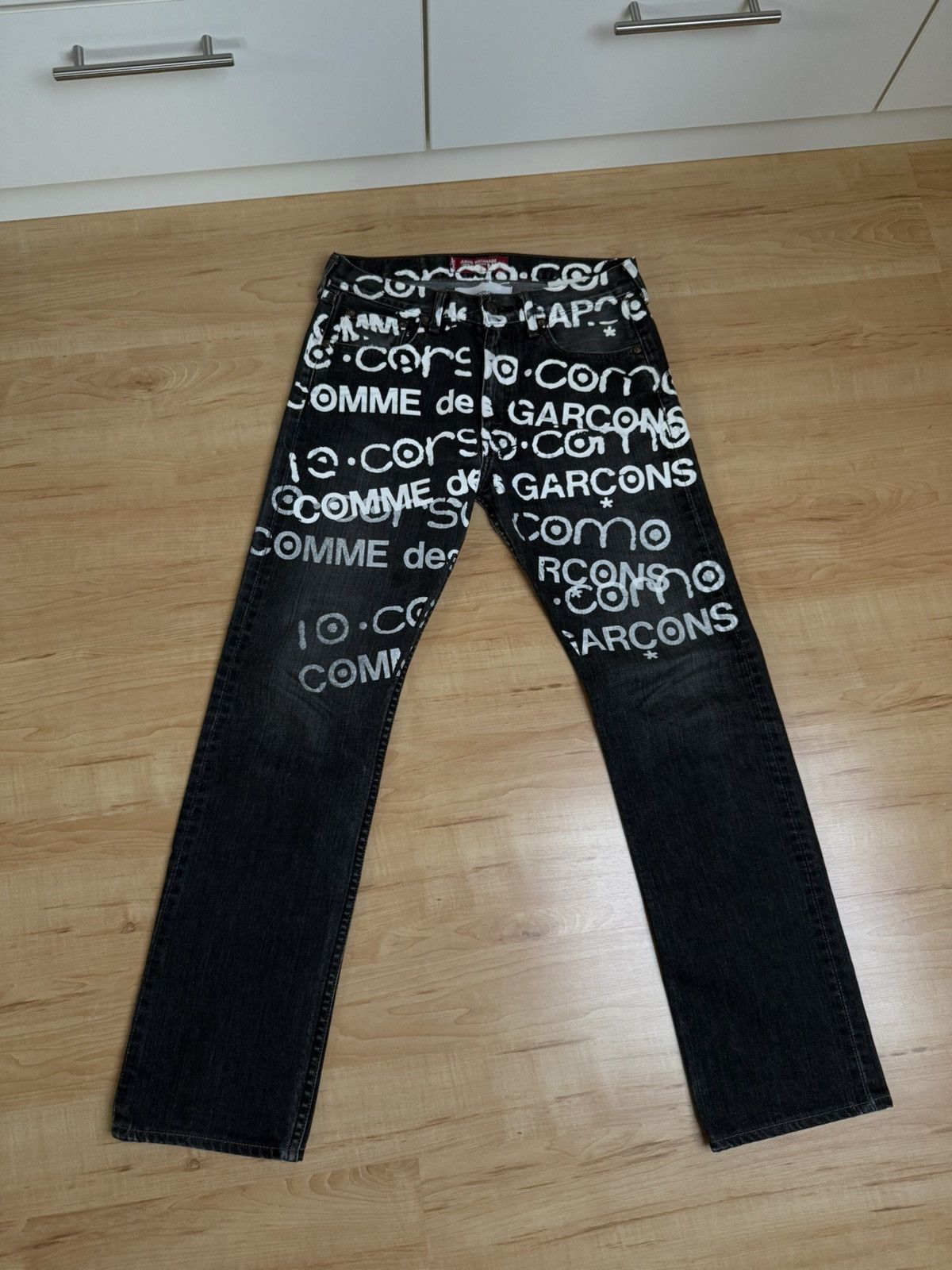 Comme des Garcons Comme des Garcons Jeans x Junya Watanabe x Levi’s Size US 30 / EU 46 - 2 Thumbnail