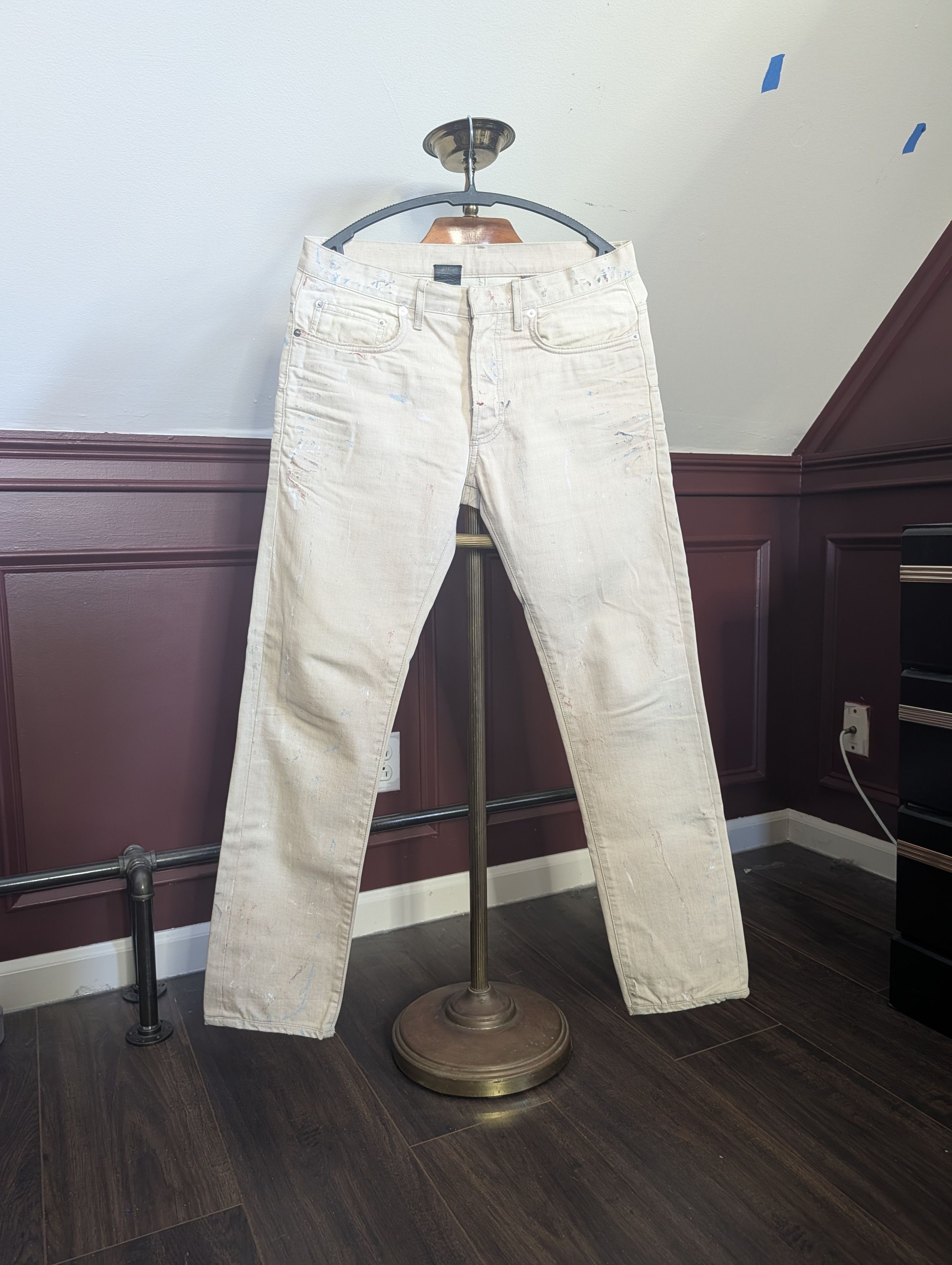 Dior Dior Homme Hedi Denim Size US 30 / EU 46 - 1 Thumbnail
