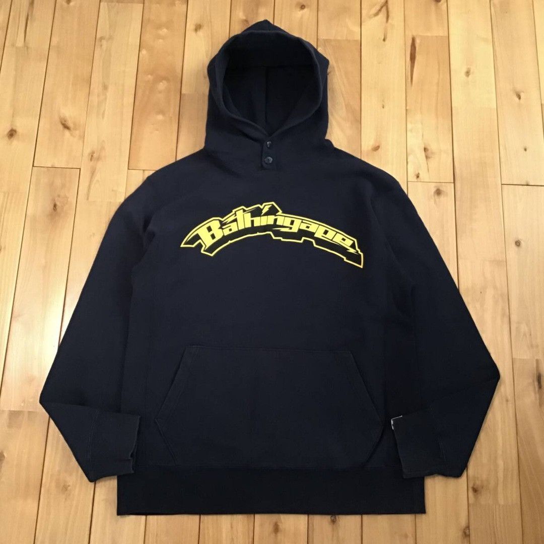 Bape 🔥Vintage🔥 BAPE logo pullover hoodie a bathing ape NIGO Size US M / EU 48-50 / 2 - 2 Thumbnail