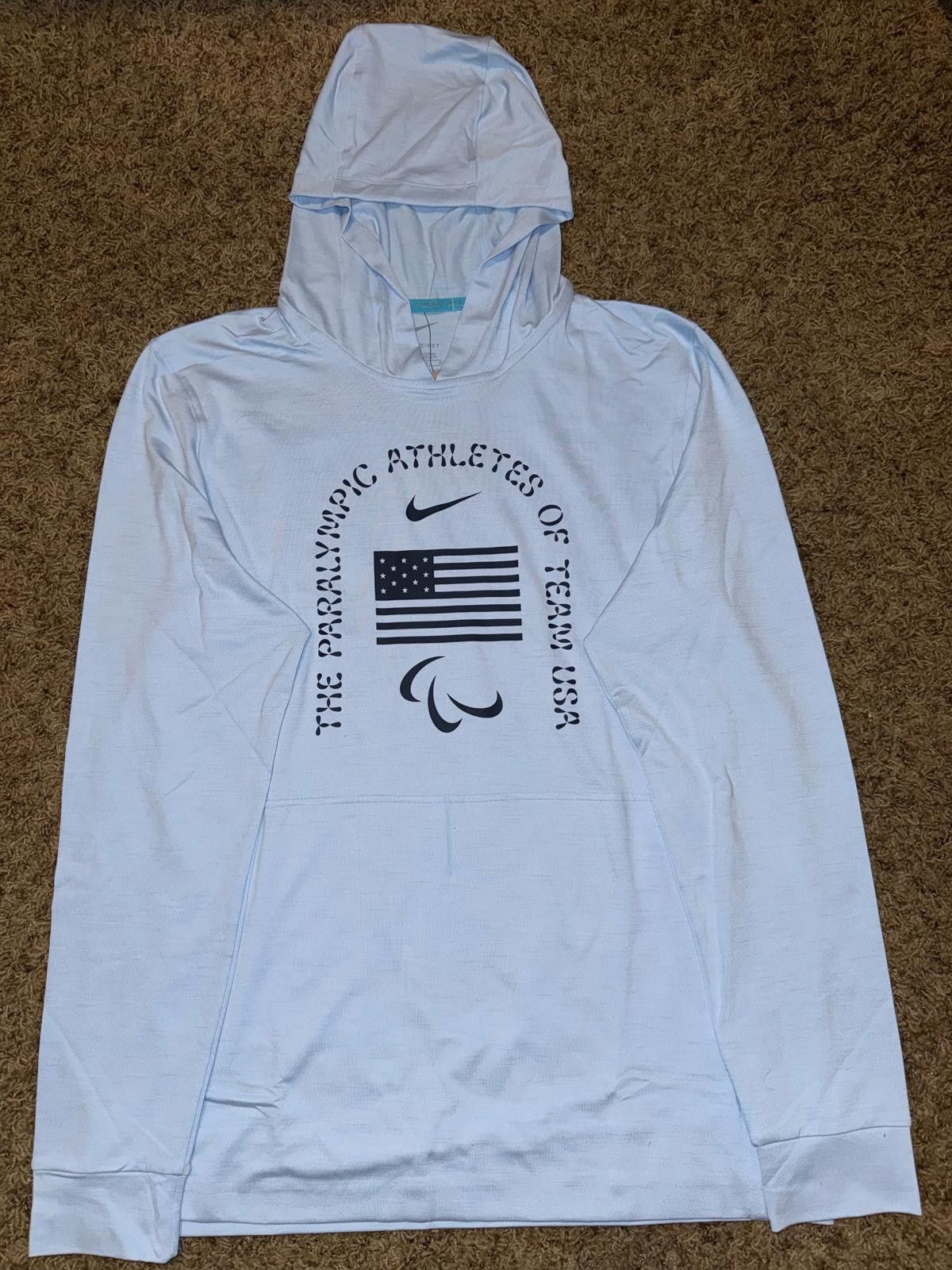Nike Nike Men’s USA Restore Dri-FIT Yoga Lightweight Hoodie Sample Size US M / EU 48-50 / 2 - 1 Thumbnail