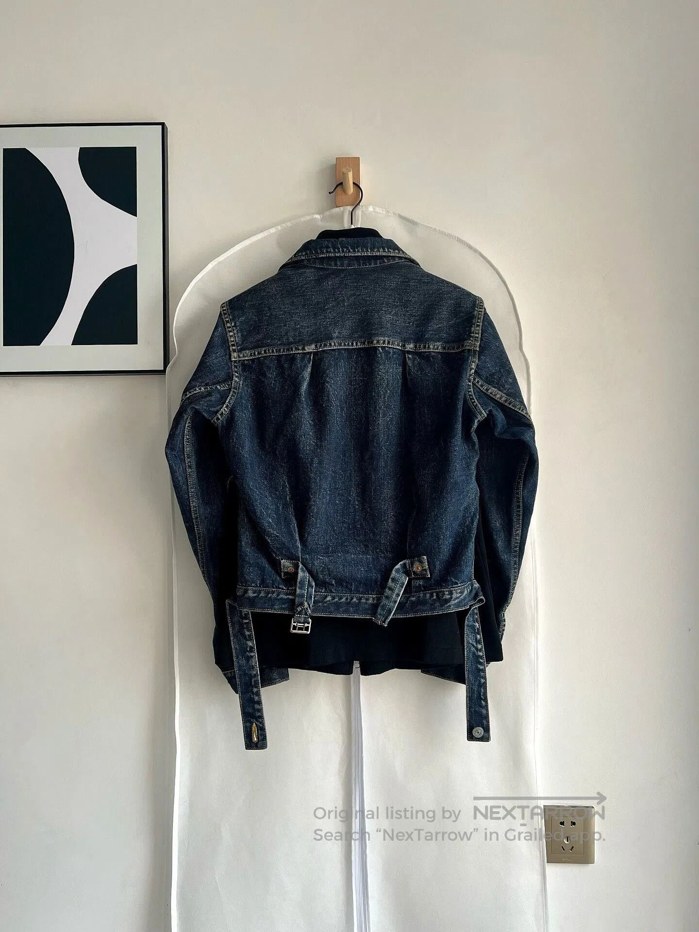 Yohji Yamamoto Yohji Yamamoto Denim Jacket. Size S / US 4 / IT 40 - 6 Thumbnail