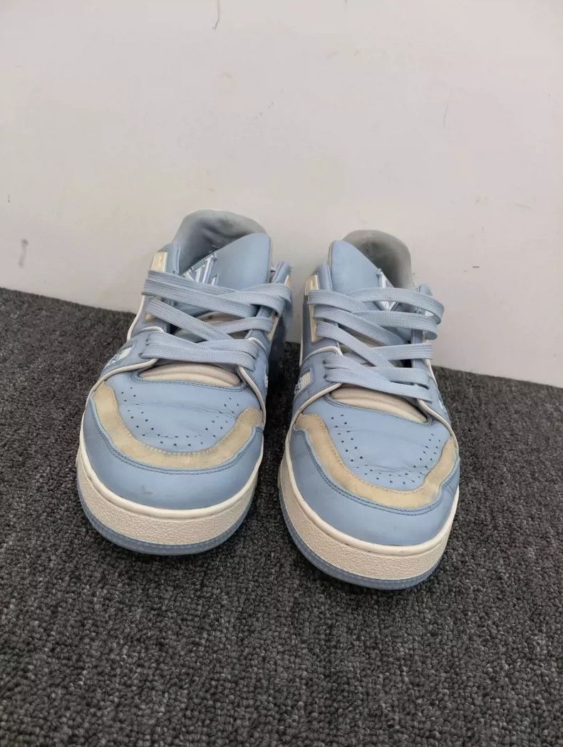 Louis Vuitton Louis Vuitton Louis Vuitton Blue Trainer Shoes for Sale-25 Size US 7.5 / EU 40-41 - 5 Thumbnail