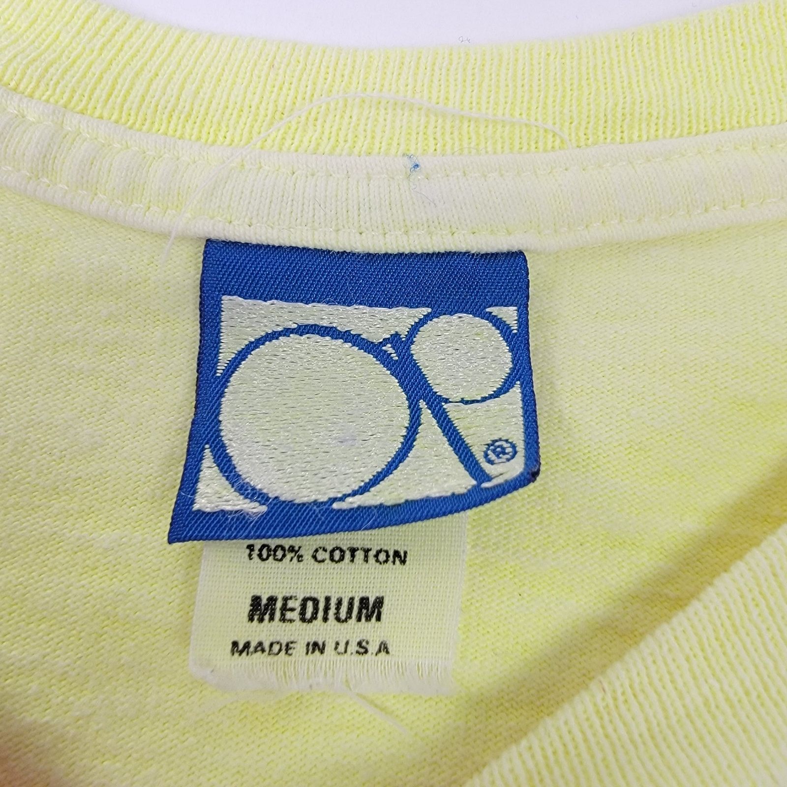 Vintage Rare Vintage 90s Neon Ocean Pacific Single Stitch Tee - M Size US M / EU 48-50 / 2 - 4 Thumbnail