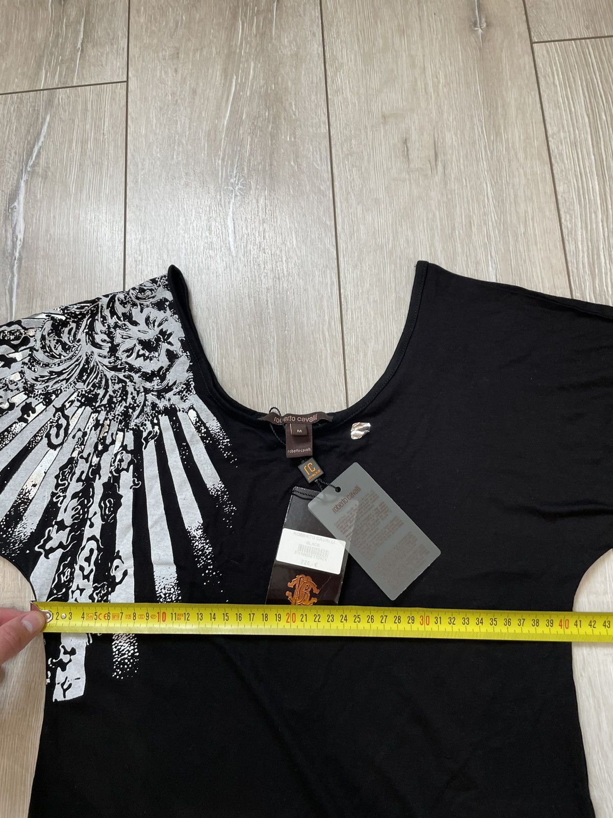 Roberto Cavalli × Vintage NEW vintage Roberto Cavalli t shirt long sleeve Size M / US 6-8 / IT 42-44 - 9 Thumbnail