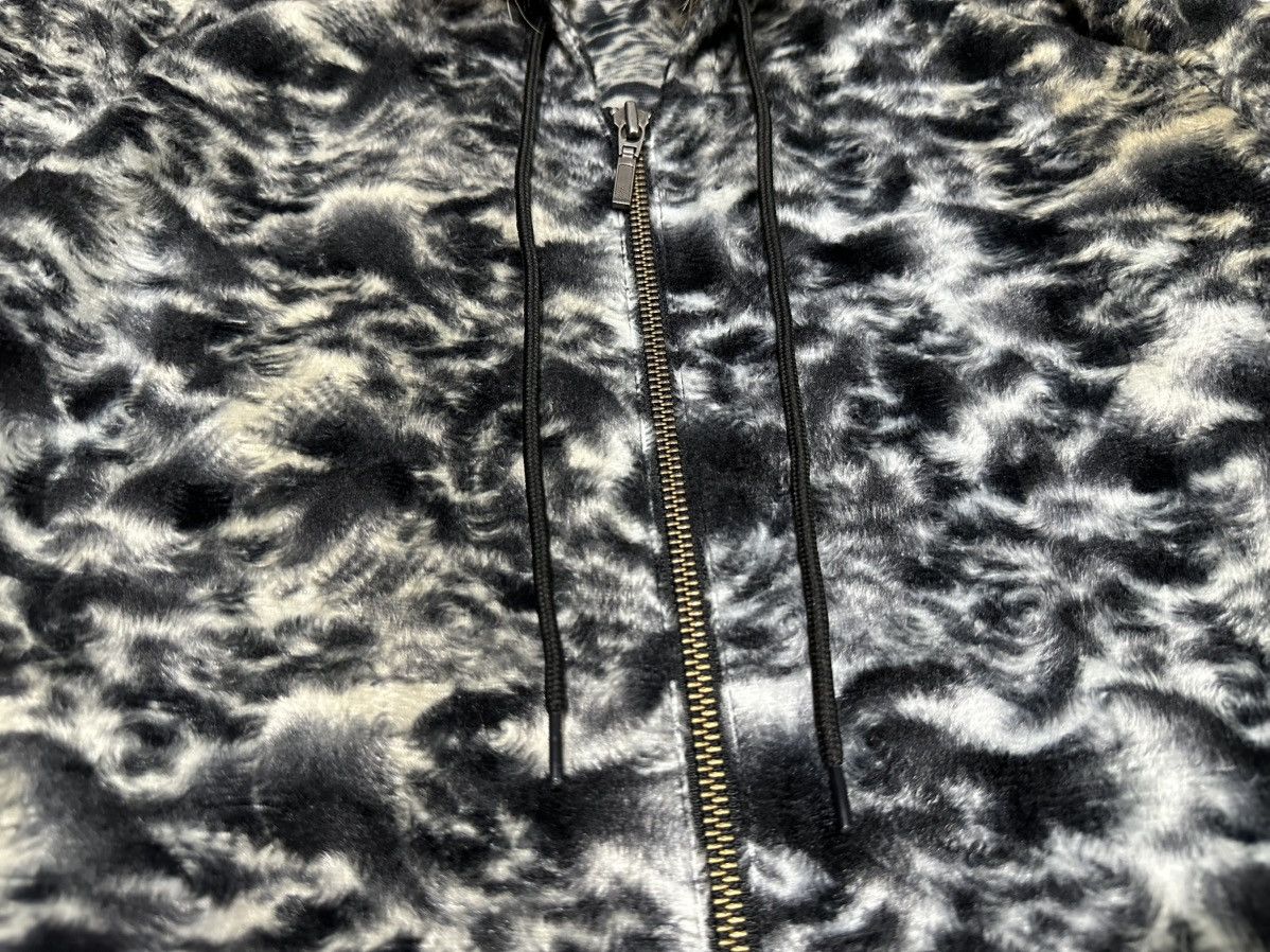 🔥Y2K Archived Tornado Mart Velvet Fur Hoodie Zip
