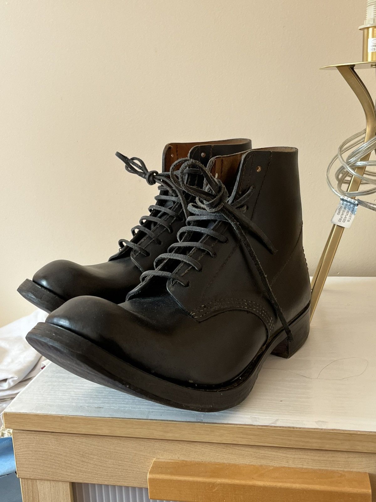 Paul Hardnden ポールハーデンHeavy Boots Vibram Paul Harnden Shoemakers Boot, Size UK 4