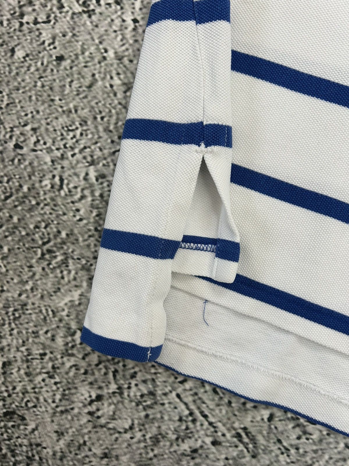 Ralph Lauren Polo Ralph Lauren t-shirt white blue striped small pony Size US S / EU 44-46 / 1 - 5 Thumbnail