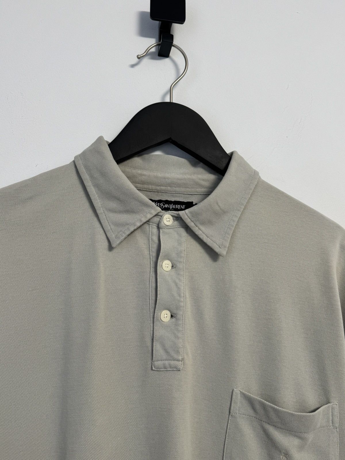 Yves Saint Laurent Yves Saint Laurent T-Shirt Polo Luxury Size US XXL / EU 58 / 5 - 3 Thumbnail
