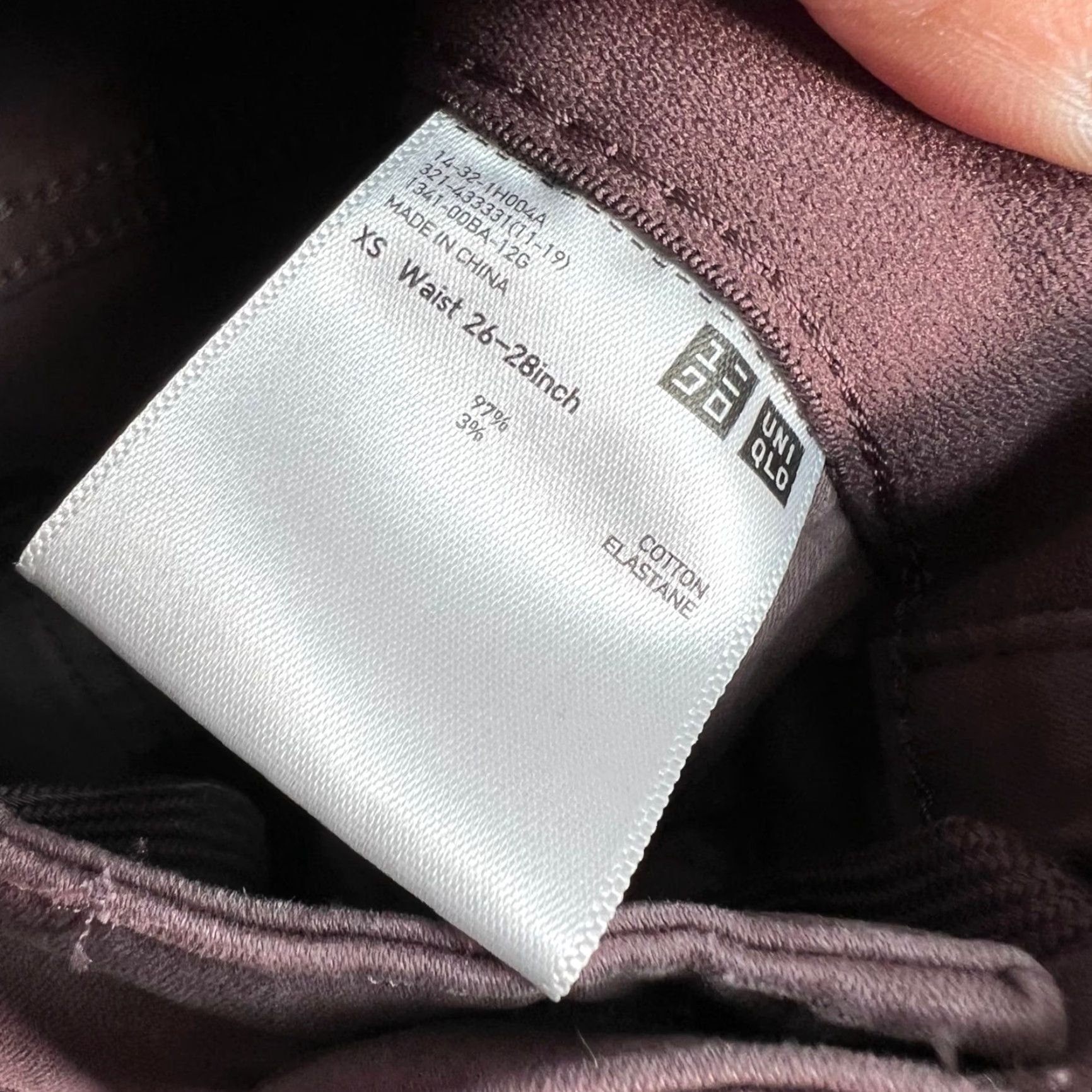 Uniqlo Uniqlo Jeans Mens XS 26-28 Dusty Pink Skinny Fit Cotton Blend Denim Pants Regular Inseam 29in Boys Mens Womens Size US 27 - 3 Thumbnail