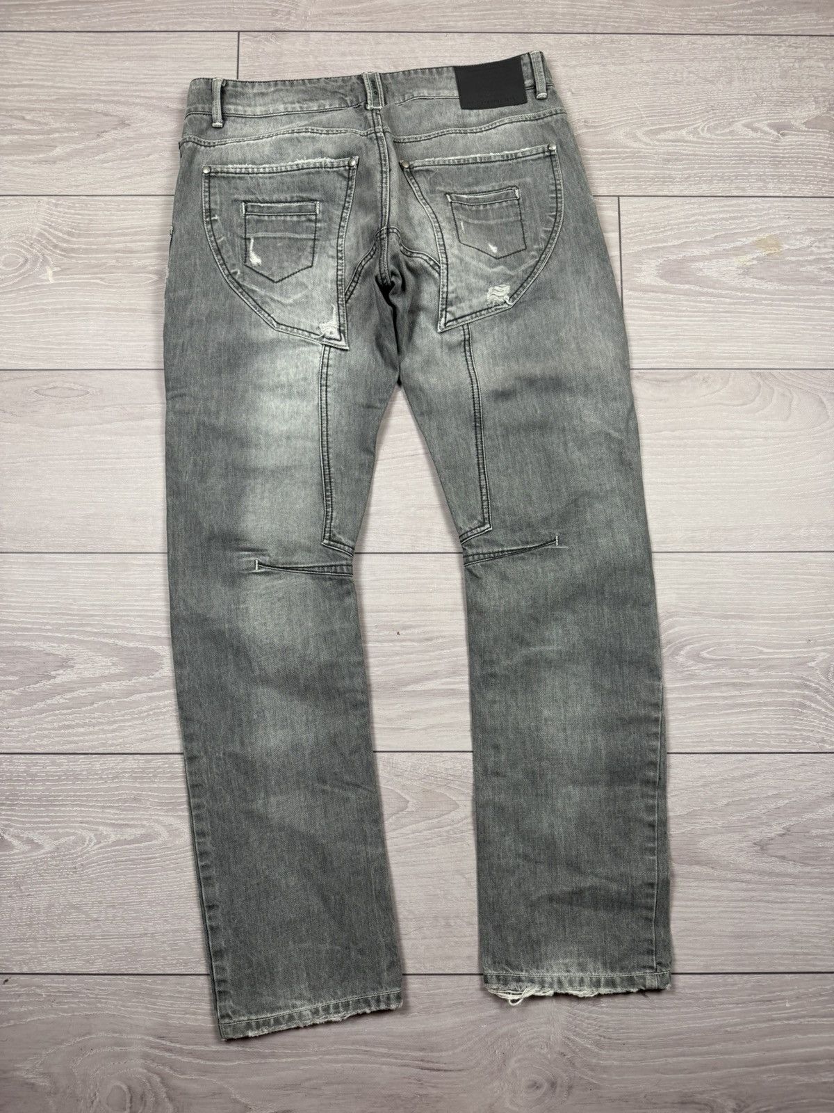 Absolut Joy Absolut Joy Einstein Distressed Denim Jeans XL sz Size US 36 / EU 52 - 2 Thumbnail