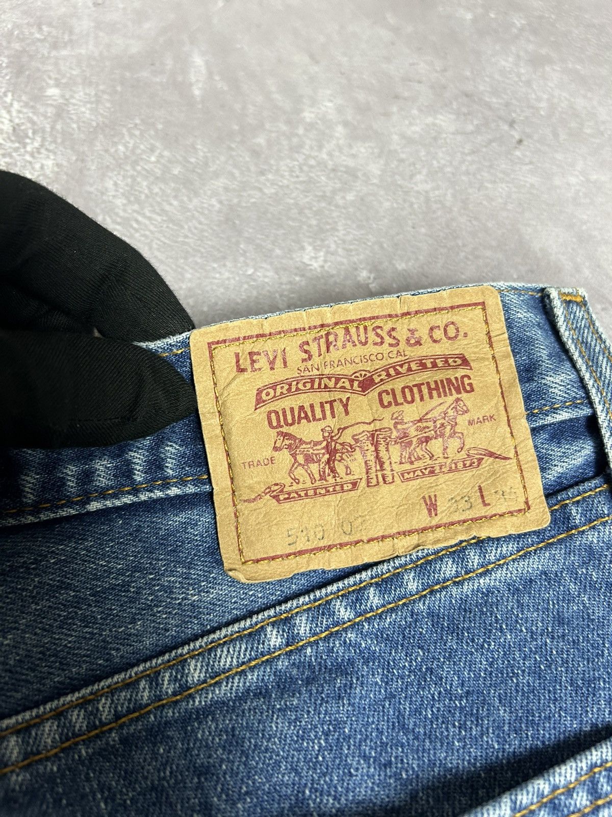 Levi's × Levi's Vintage Clothing × Vintage y2k Levis 510 Red Tab Jeans Vintage sz 33x34 90s RARE Size US 33 - 11 Thumbnail
