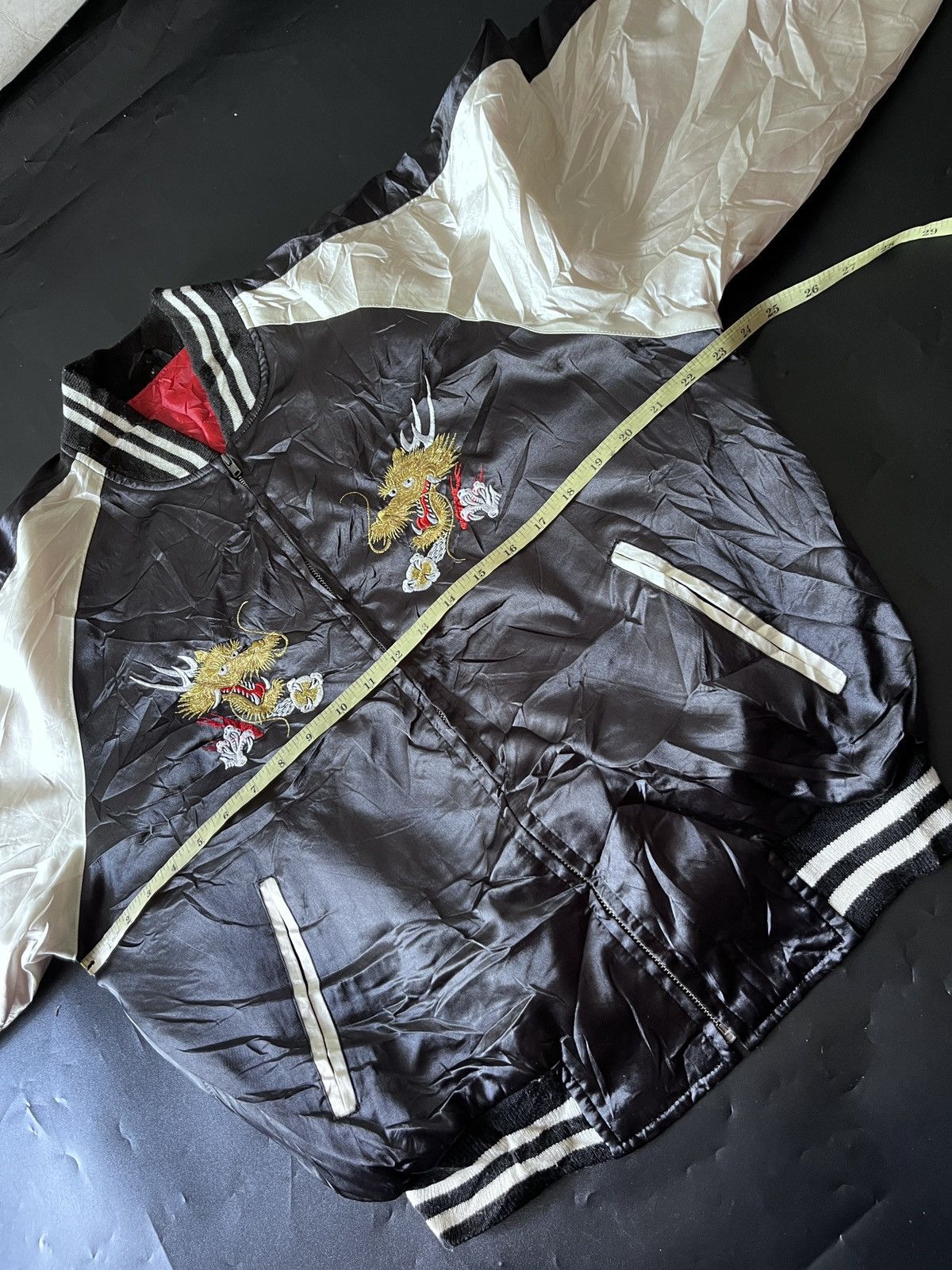 Japanese Brand JAPANESE SUKAJAN DRAGON JACKET 1990 Size US L / EU 52-54 / 3 - 12 Thumbnail