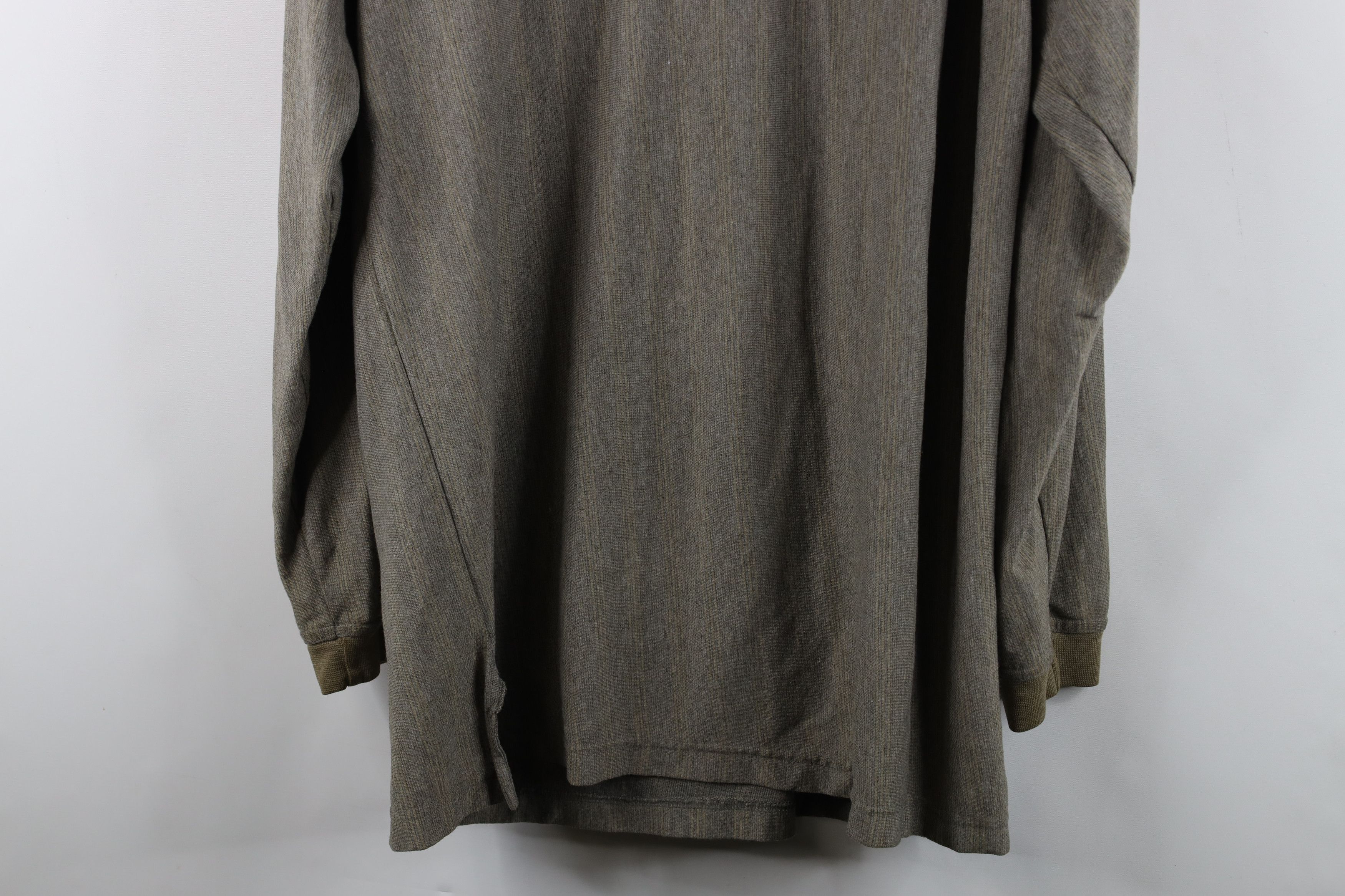 Vintage Vintage 90s Streetwear Knit Long Sleeve Rugby Polo Shirt Size US L / EU 52-54 / 3 - 15 Thumbnail