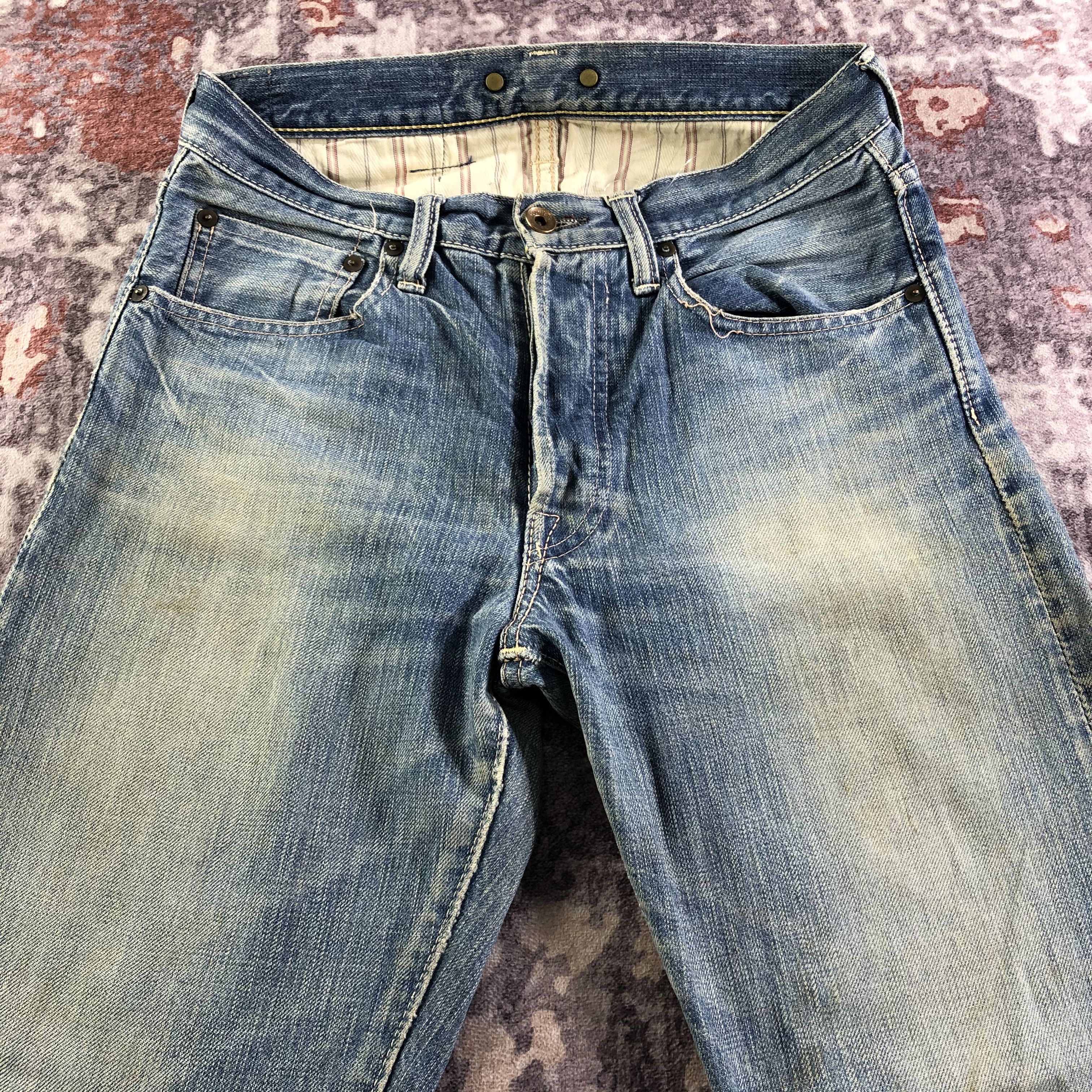 ANACHRONORM Vintage Anachronorm Japan Redline Jeans-JM3563 Size US 30 / EU 46 - 3 Thumbnail