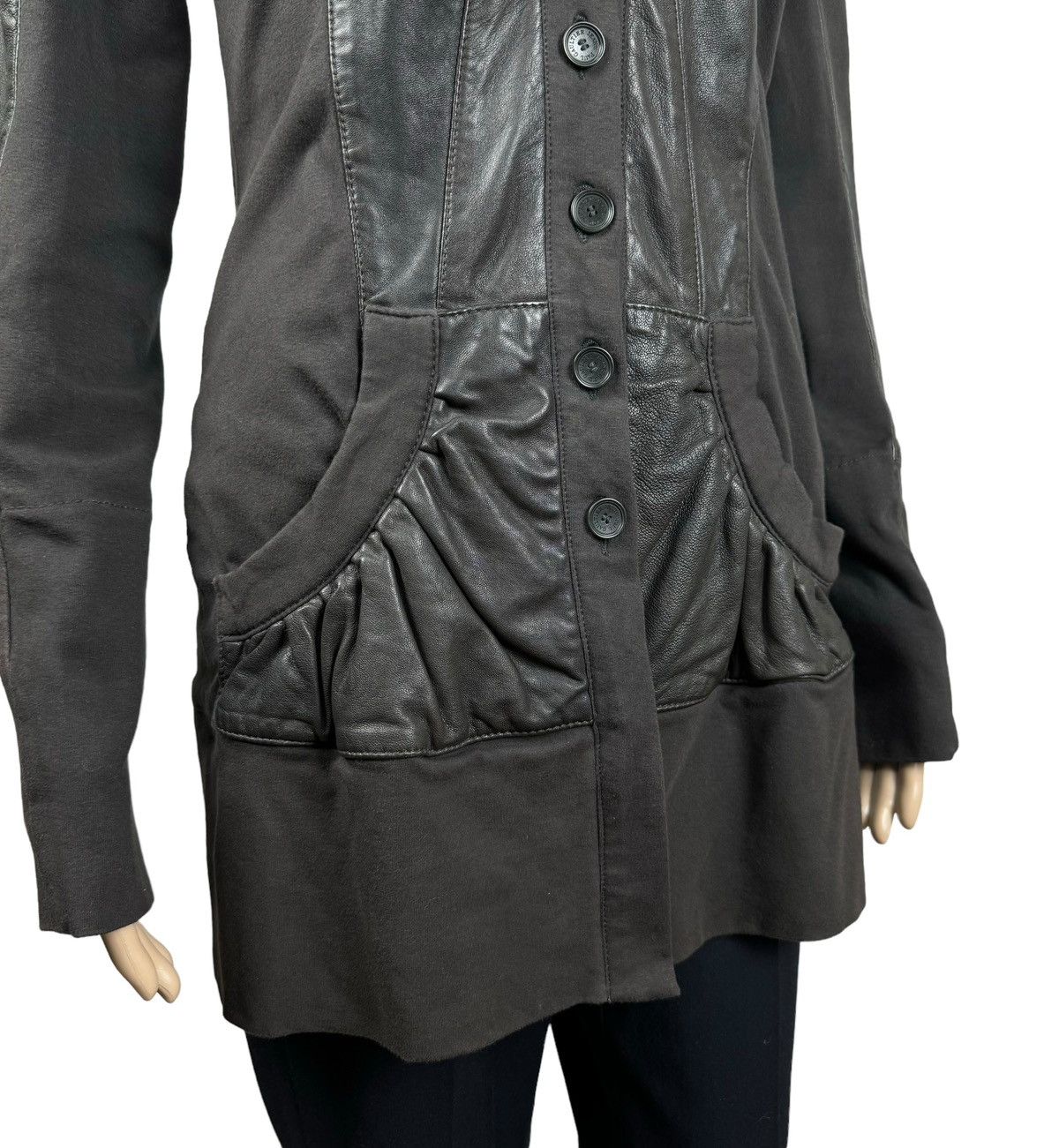 Jean Paul Gaultier Jean Paul Gaultier Genuine Leather Jacket Archive Vintage Size M / US 6-8 / IT 42-44 - 13 Thumbnail