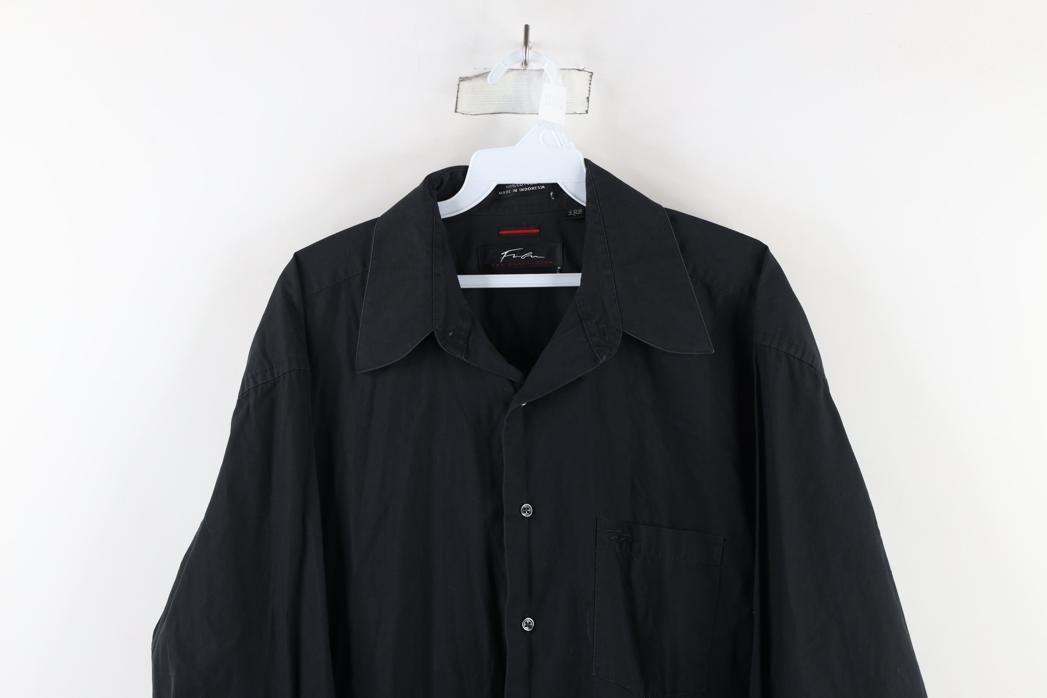 Fubu × Vintage Vintage FUBU Faded Spell Out Script Collared Button Shirt Size US L / EU 52-54 / 3 - 2 Thumbnail