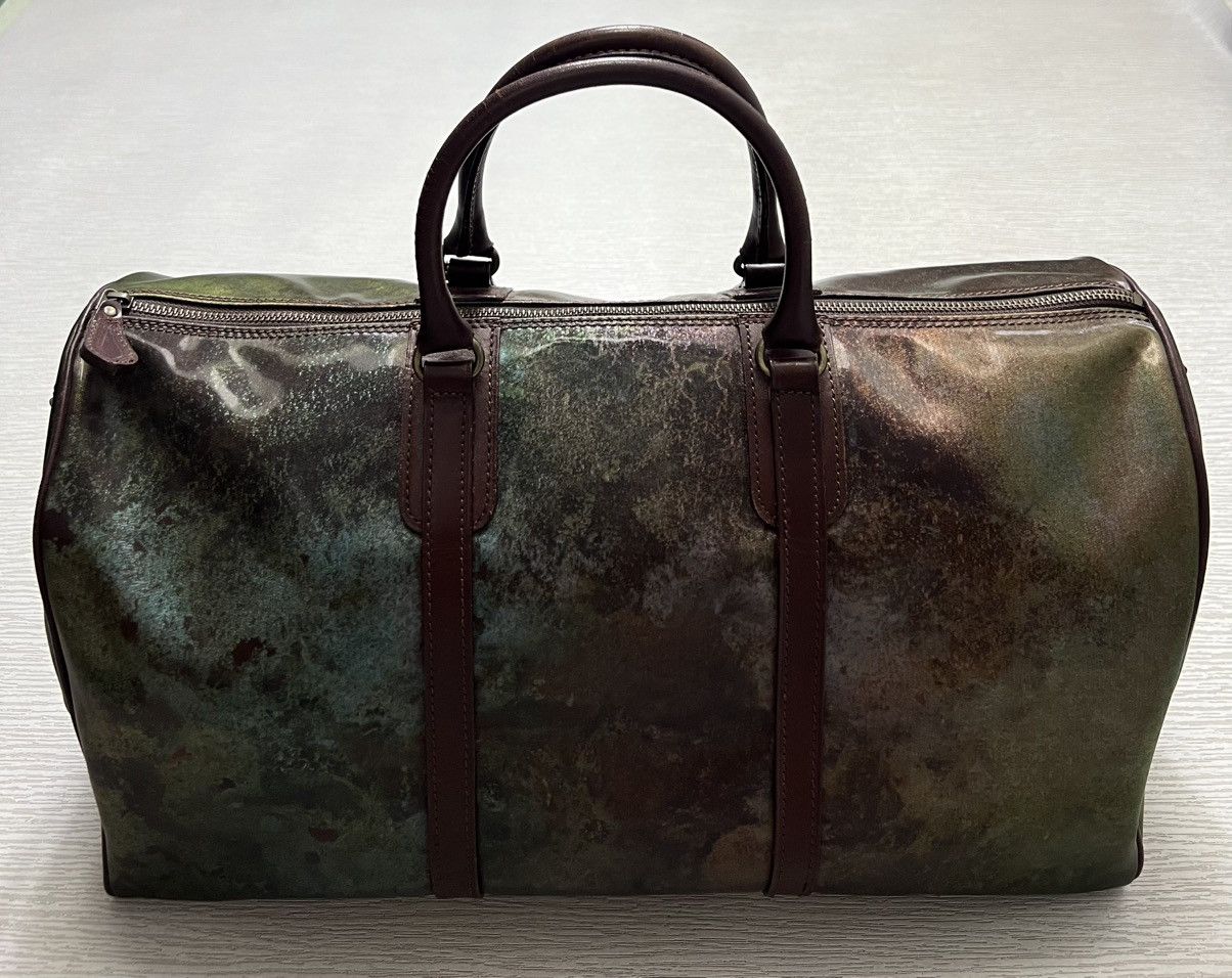 Jean Paul Gaultier JPG - FW95 - Cyber Iridescent Rust Two Way Boston Duffle Bag Size ONE SIZE - 4 Thumbnail