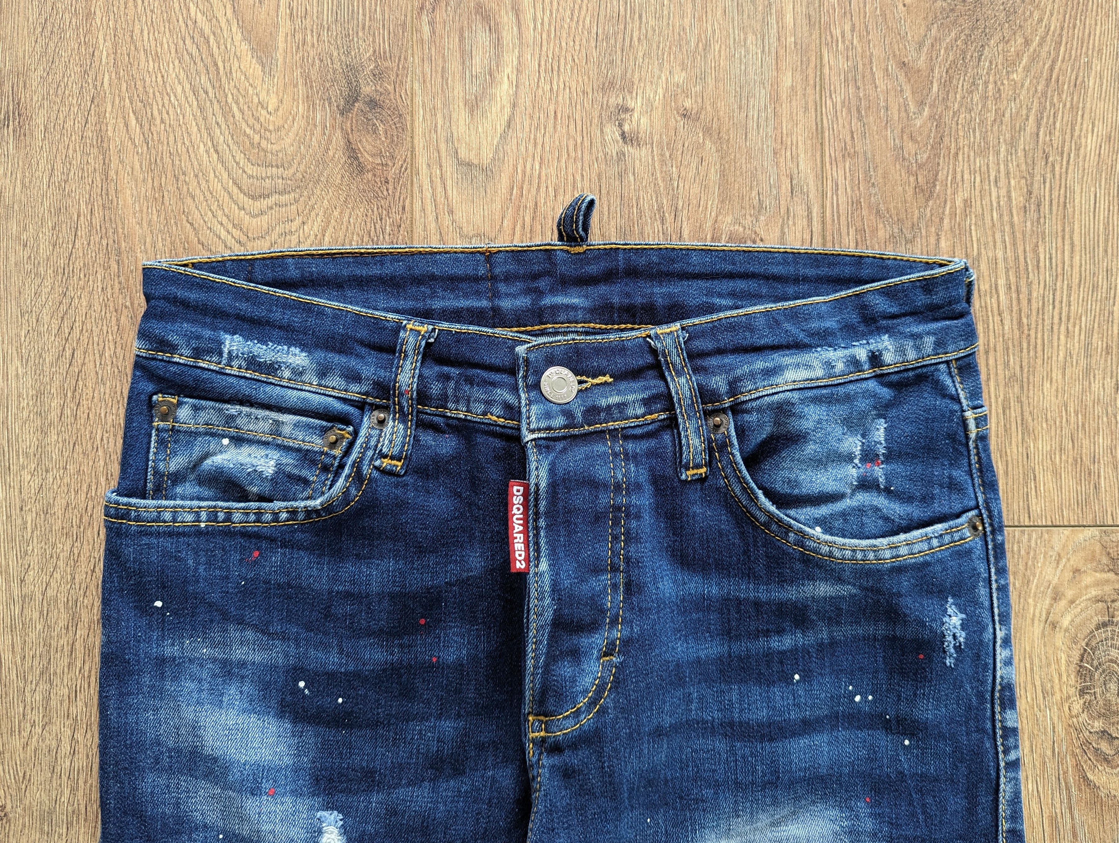 Dsquared2 DSQUARED2 1975 Easy Slim Jeans Men's Size 44 Made In Italy Size US 28 / EU 44 - 3 Thumbnail