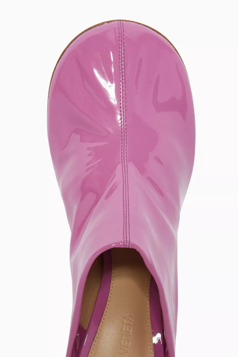 Bottega Veneta o1y0725 Spool Heel Mules in Pink Size US 5 / IT 35 - 3 Thumbnail