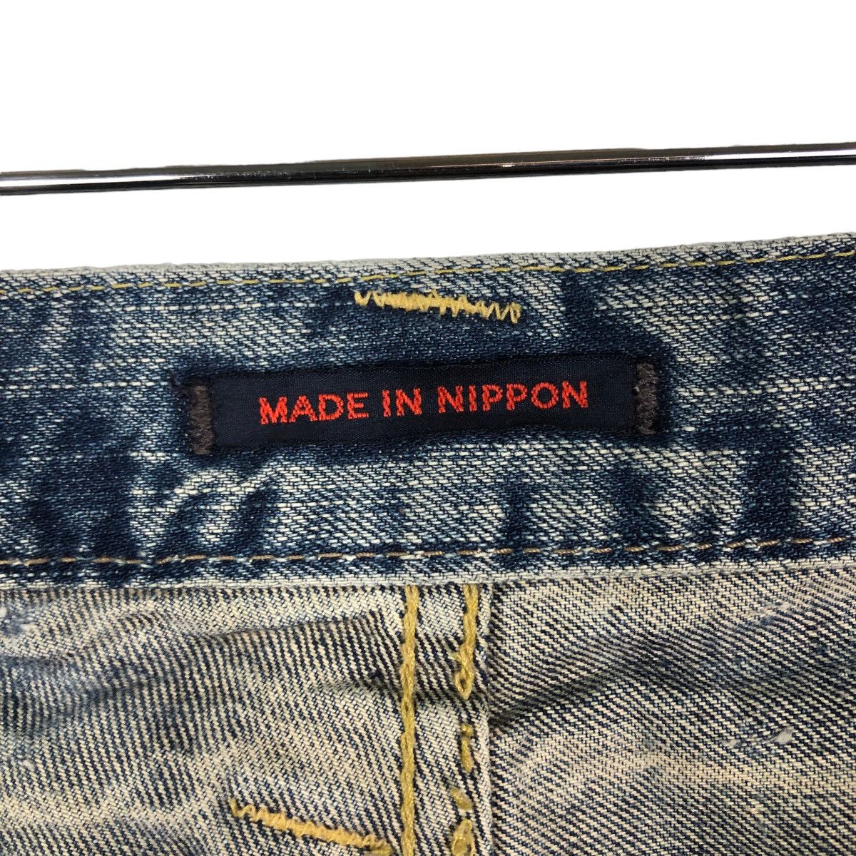 Hysteric Glamour 🔥Made in Nippon Distressed Biker Jeans Denim Size US 34 / EU 50 - 20 Thumbnail