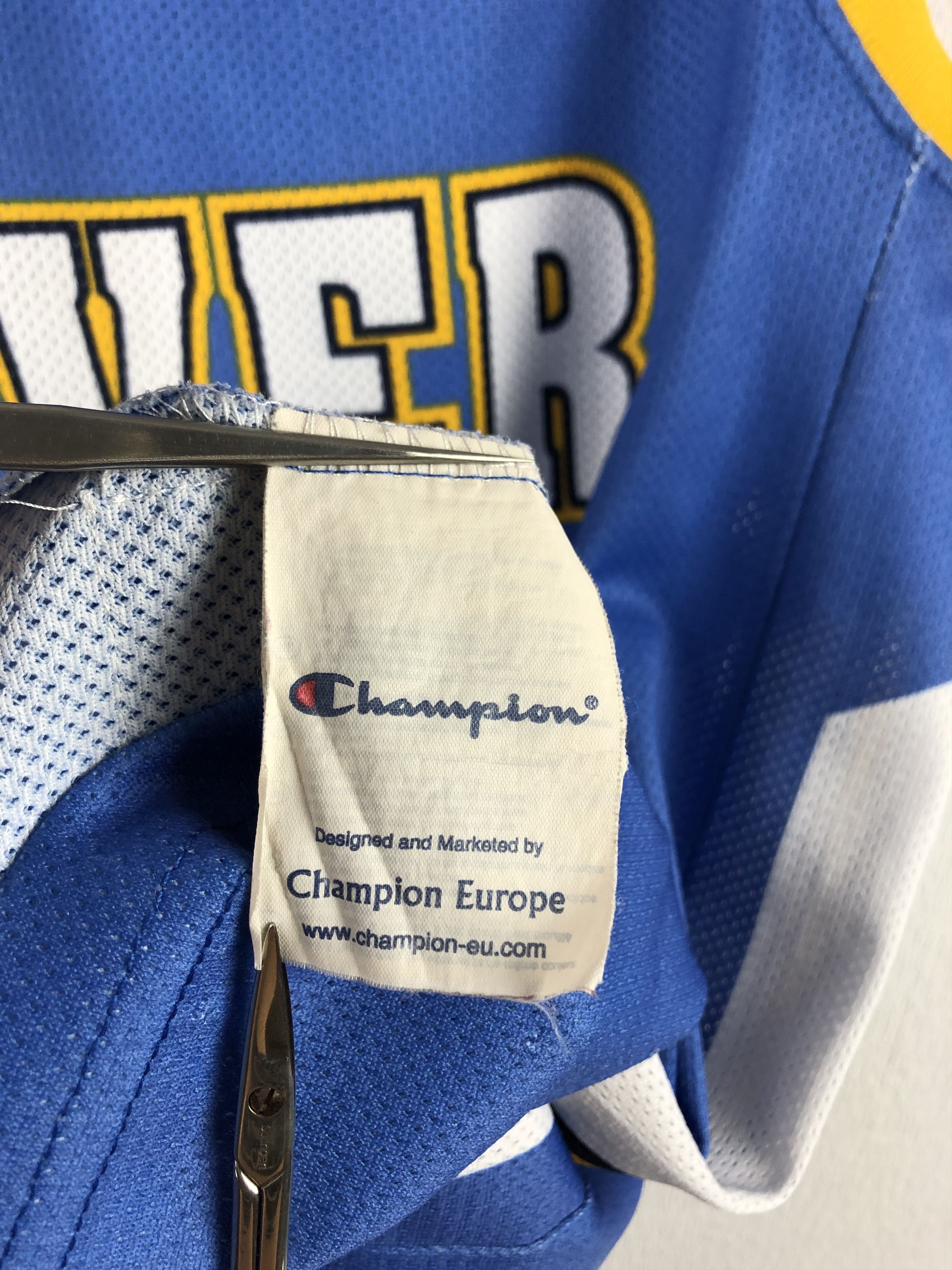 NBA Vintage Champion Iverson Jersey NBA Shirt Denver Nuggets Size US L / EU 52-54 / 3 - 10 Thumbnail