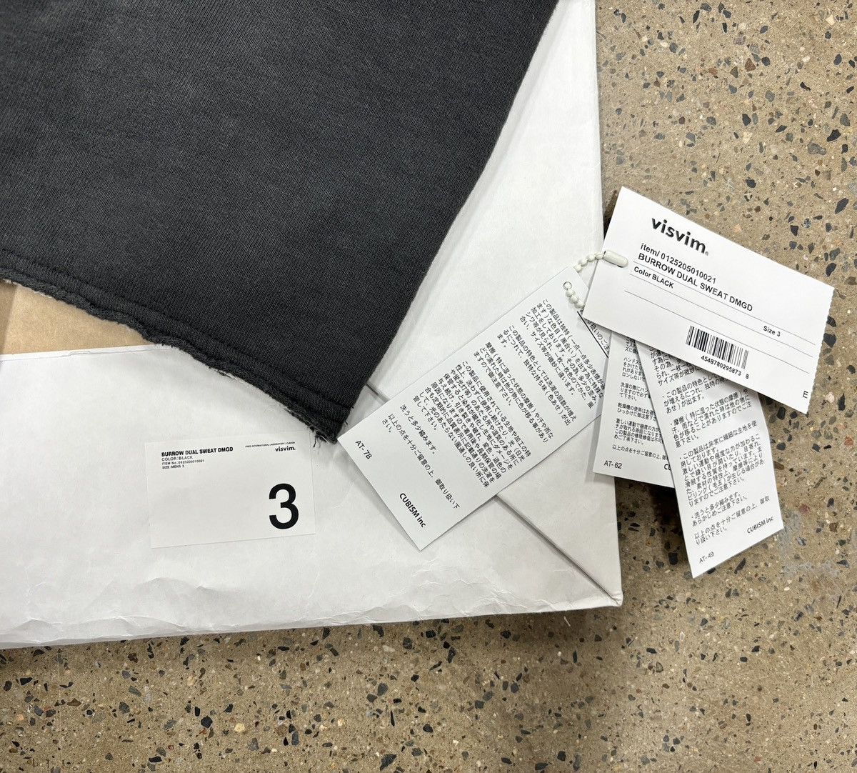 Visvim VISVIM 25AW BURROW DUAL SWEAT DMGD Size US L / EU 52-54 / 3 - 5 Thumbnail