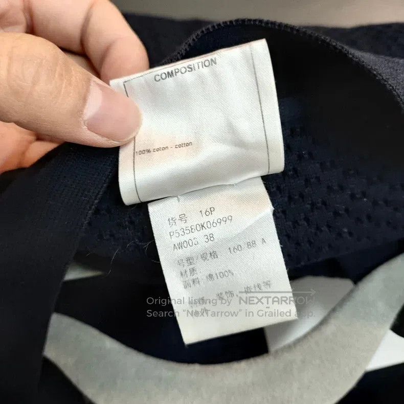Chanel Chanel Dark blue V-neck four-pocket knitted jacket Size XS / US 0-2 / IT 36-38 - 7 Thumbnail