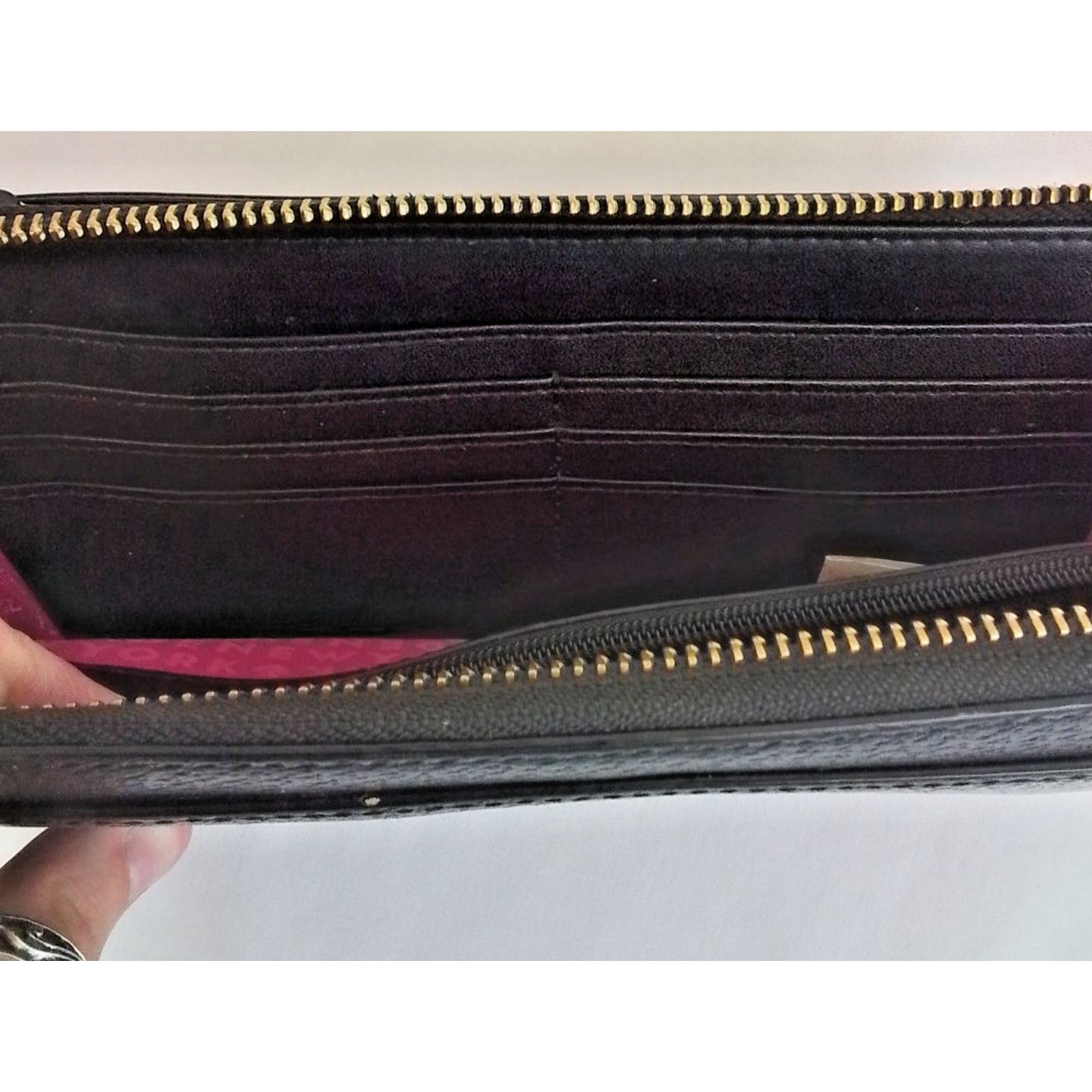Kate Spade Kate Spade New York Leila Wristlet Wallet Black Leather Size ONE SIZE - 12 Thumbnail