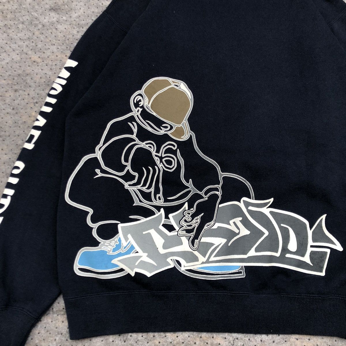 Vintage Vintage y2k Dack Dive Hip Hop Hoodie Size US L / EU 52-54 / 3 - 8 Thumbnail