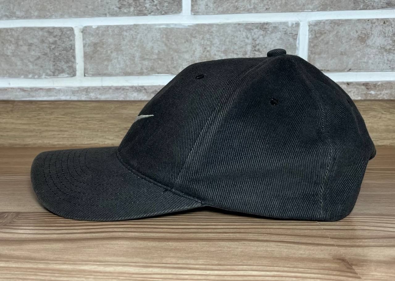 Nike × Vintage Vintage 90s Nike Center Swoosh Snapback Hat Cap Size ONE SIZE - 3 Thumbnail