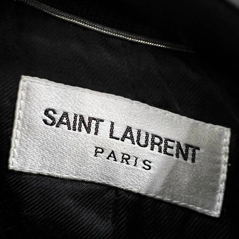Yves Saint Laurent Saint Laurent Color-block leather-block Teddy jacket 2502- Size US M / EU 48-50 / 2 - 3 Thumbnail