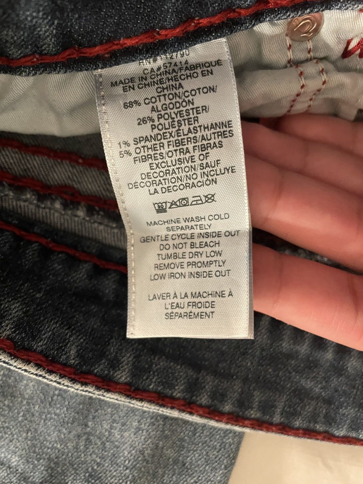 True Religion True Religion Bootcut Jeans Size 31" - 7 Thumbnail