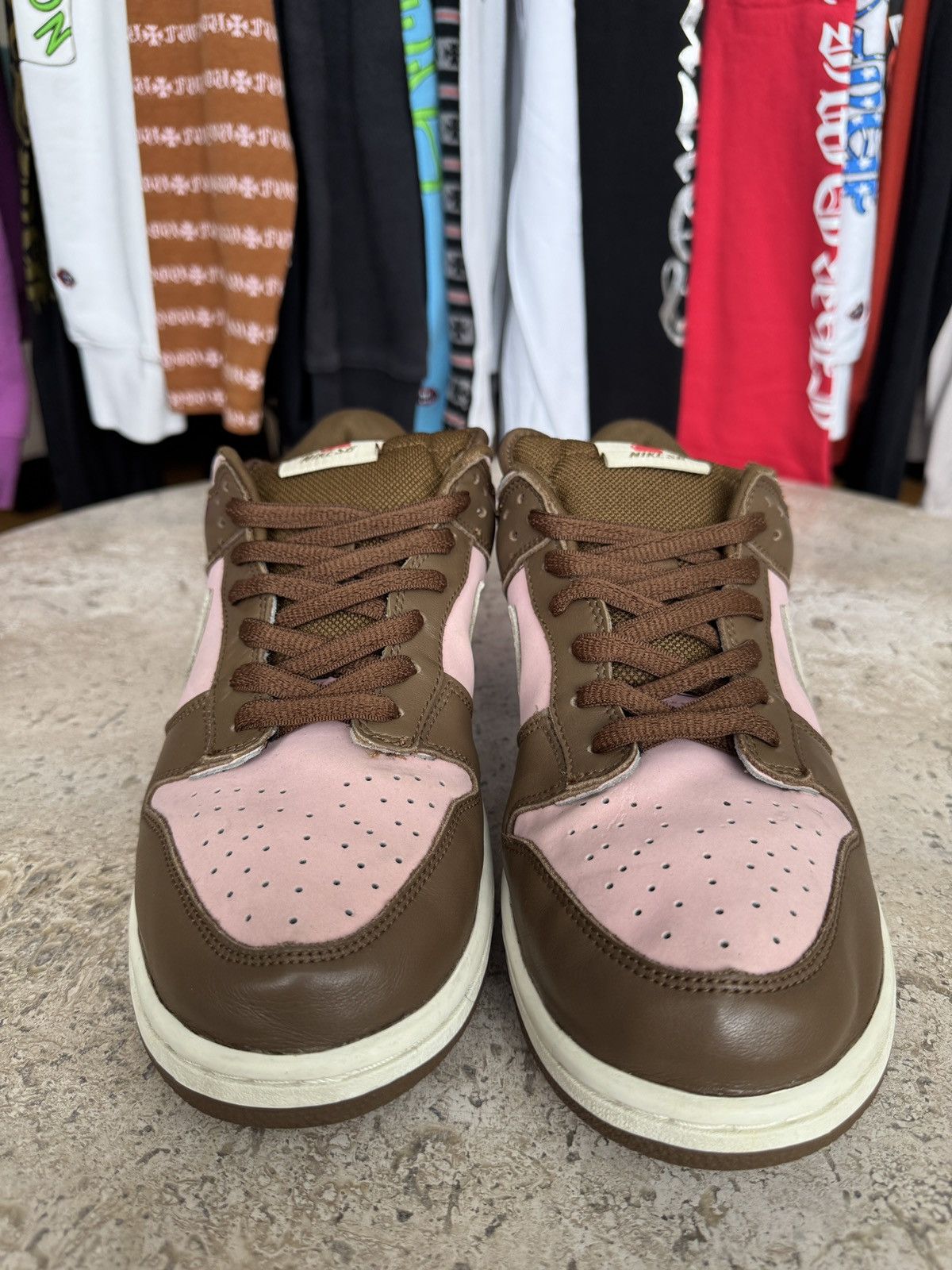 Nike SB Nike SB Dunk Low Stussy Cherry Size US 11 / EU 44 - 5 Thumbnail
