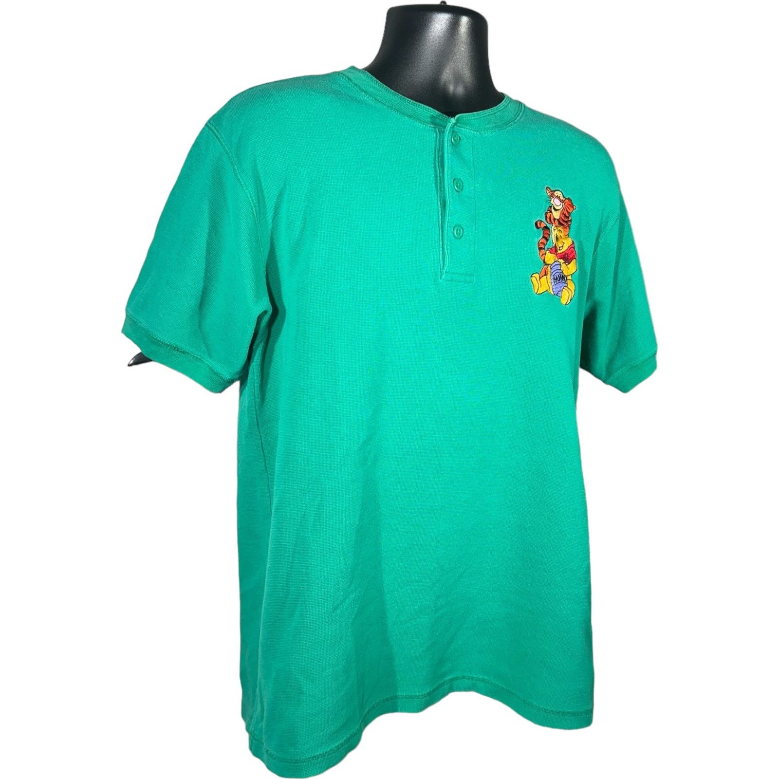 Disney Disney Winnie The Pooh And Tigger Henley Tee Size US M / EU 48-50 / 2 - 4 Thumbnail
