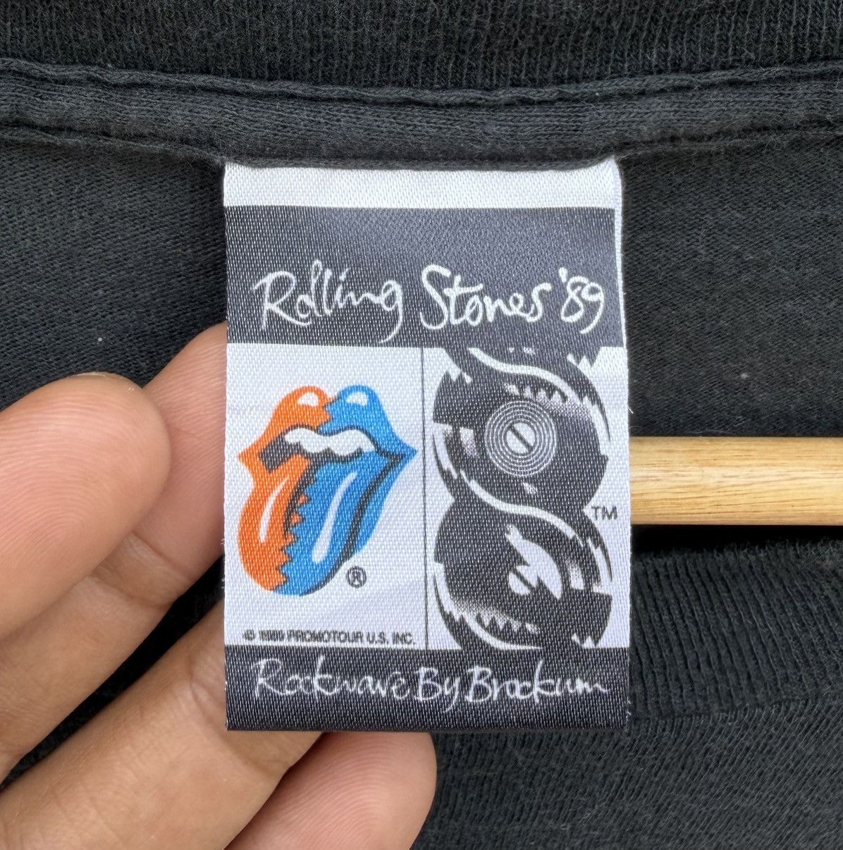 The Rolling Stones Vintage Rolling Stones Tokyo 1990 Tour Tee 1989 Band Shirt Size US XL / EU 56 / 4 - 10 Thumbnail