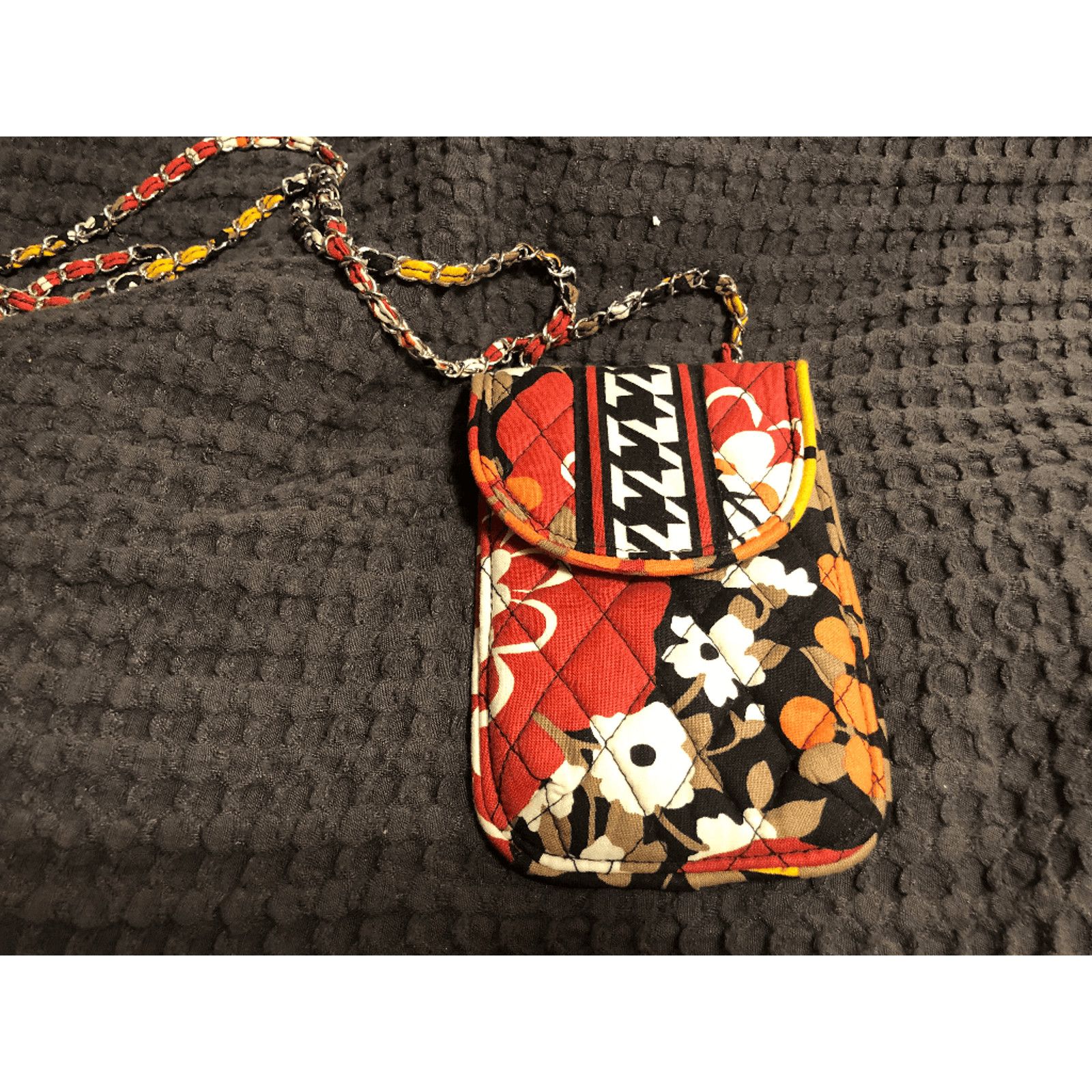 Vera Bradley VERA BRADLEY Bittersweet CELL PHONE BAG & FABRIC CHAIN Size ONE SIZE - 2 Thumbnail