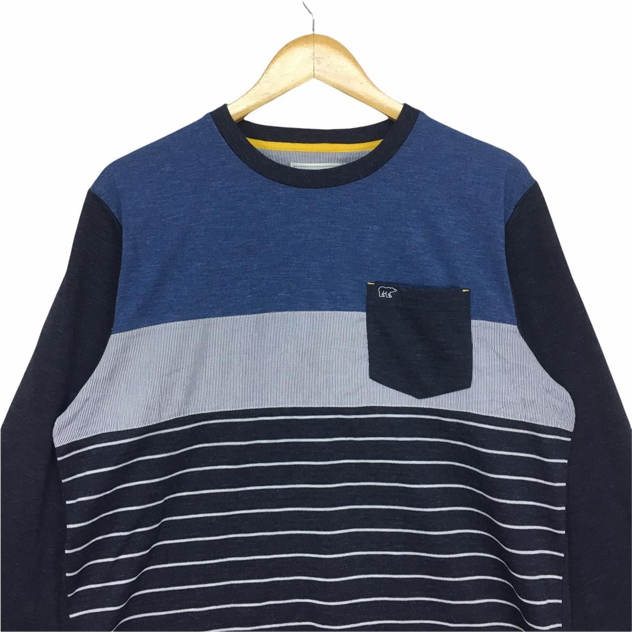 Vintage Vtg GOLDEN BEAR by Jack Nicklaus Long Sleeve Striped T-Shirt Size US L / EU 52-54 / 3 - 2 Thumbnail
