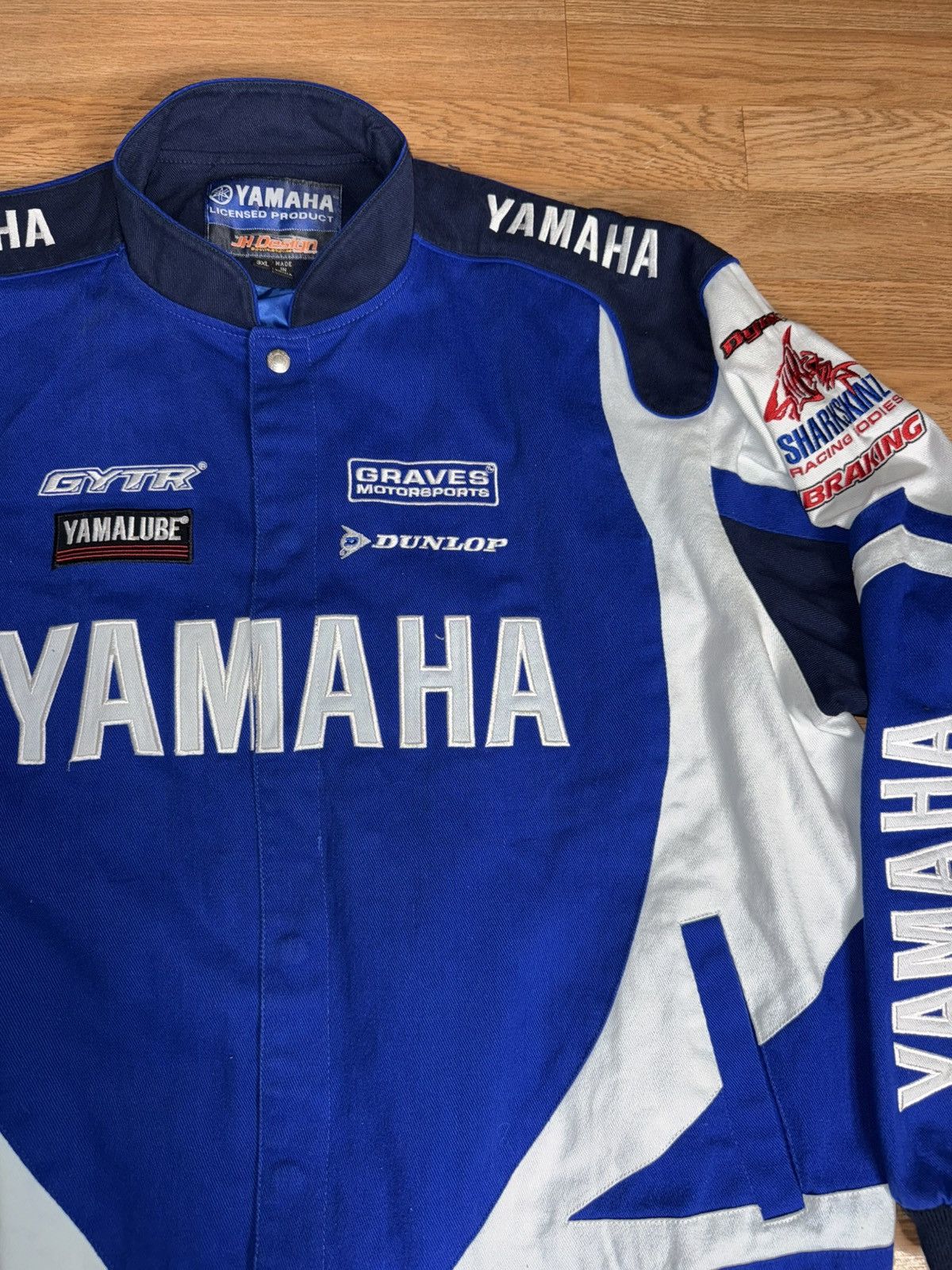 JH Design VINTAGE JH DESIGN YAMAHA RACING BOMBER JACKET SIZE XXXL Size US XXL / EU 58 / 5 - 6 Thumbnail